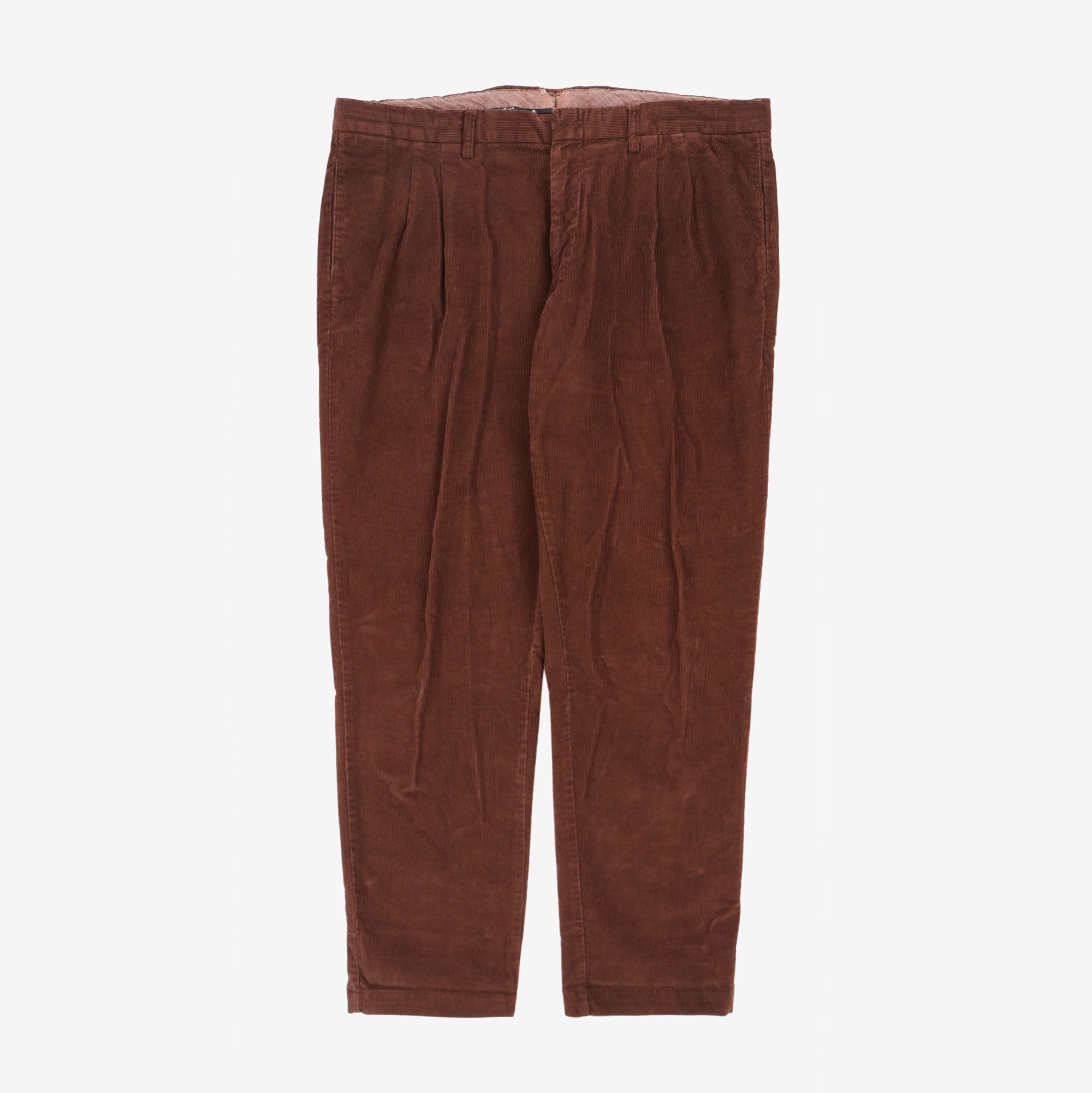 Corduroy Pleated Trousers (36W X 29L)