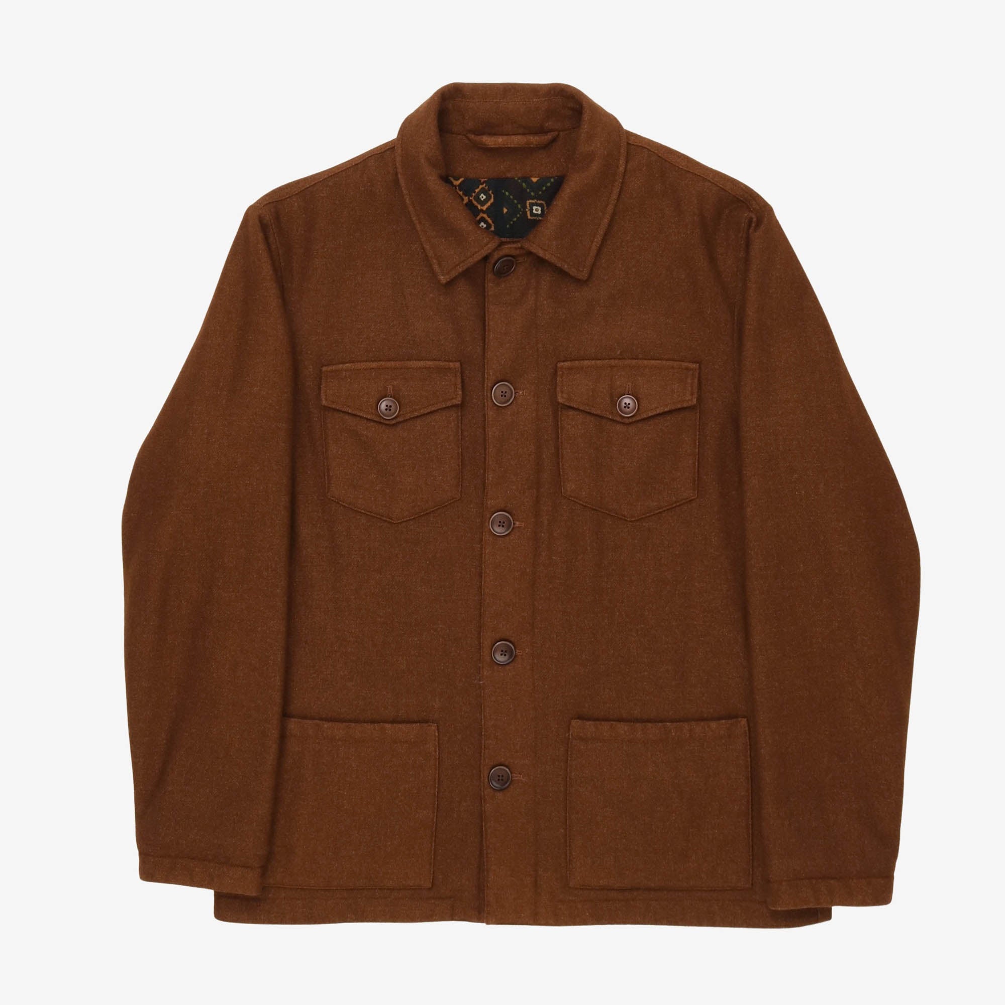 Wool Blend Work Jacket