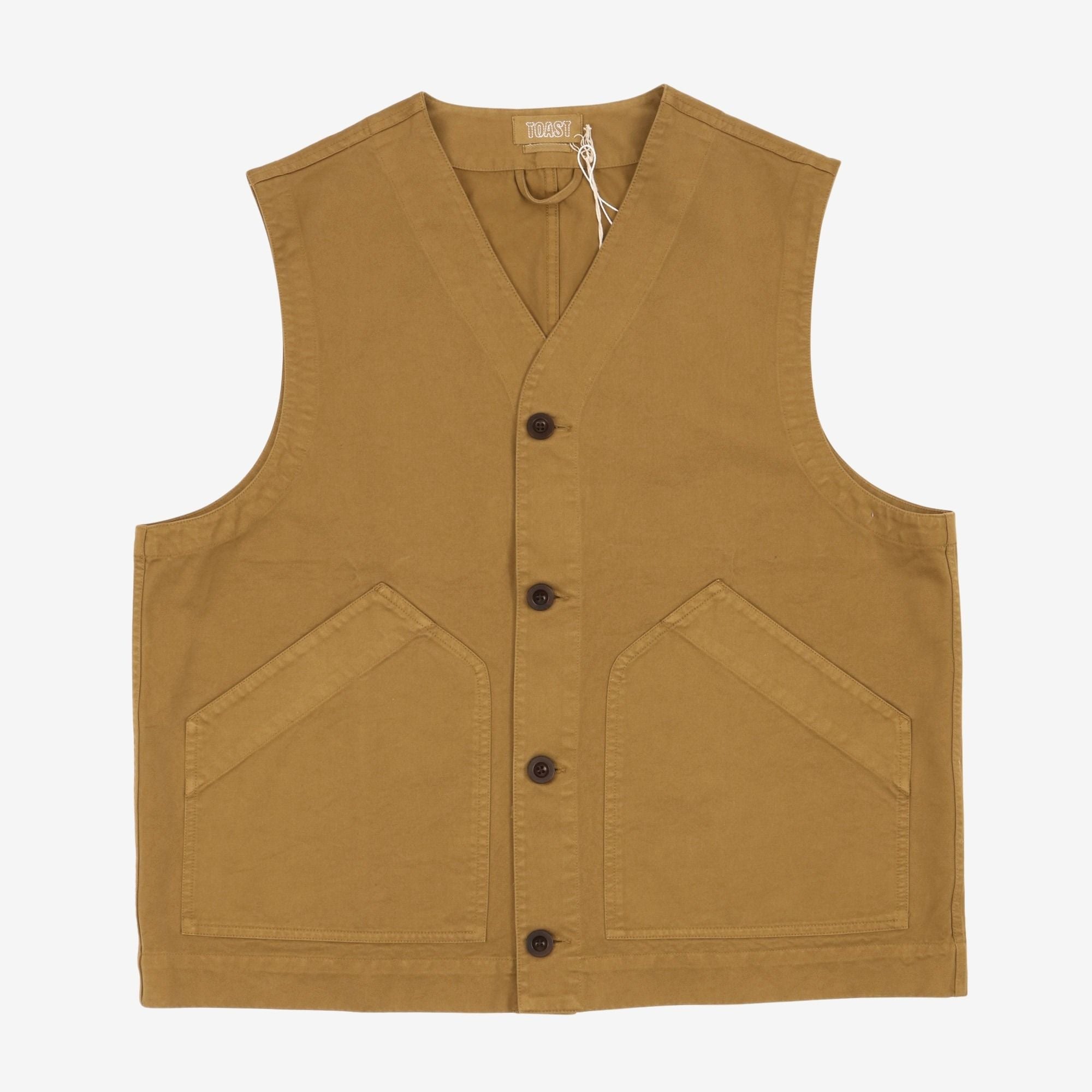 Garment Dyed Twill Gilet