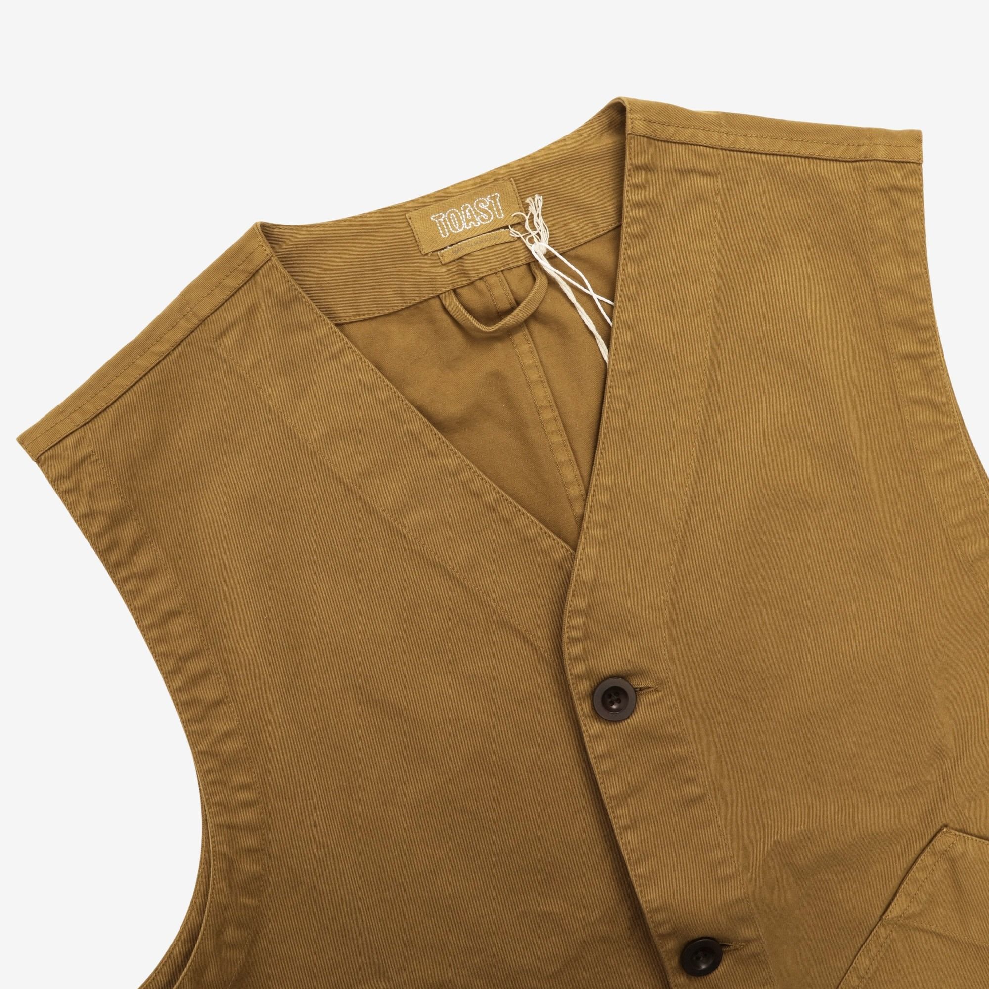 Garment Dyed Twill Gilet