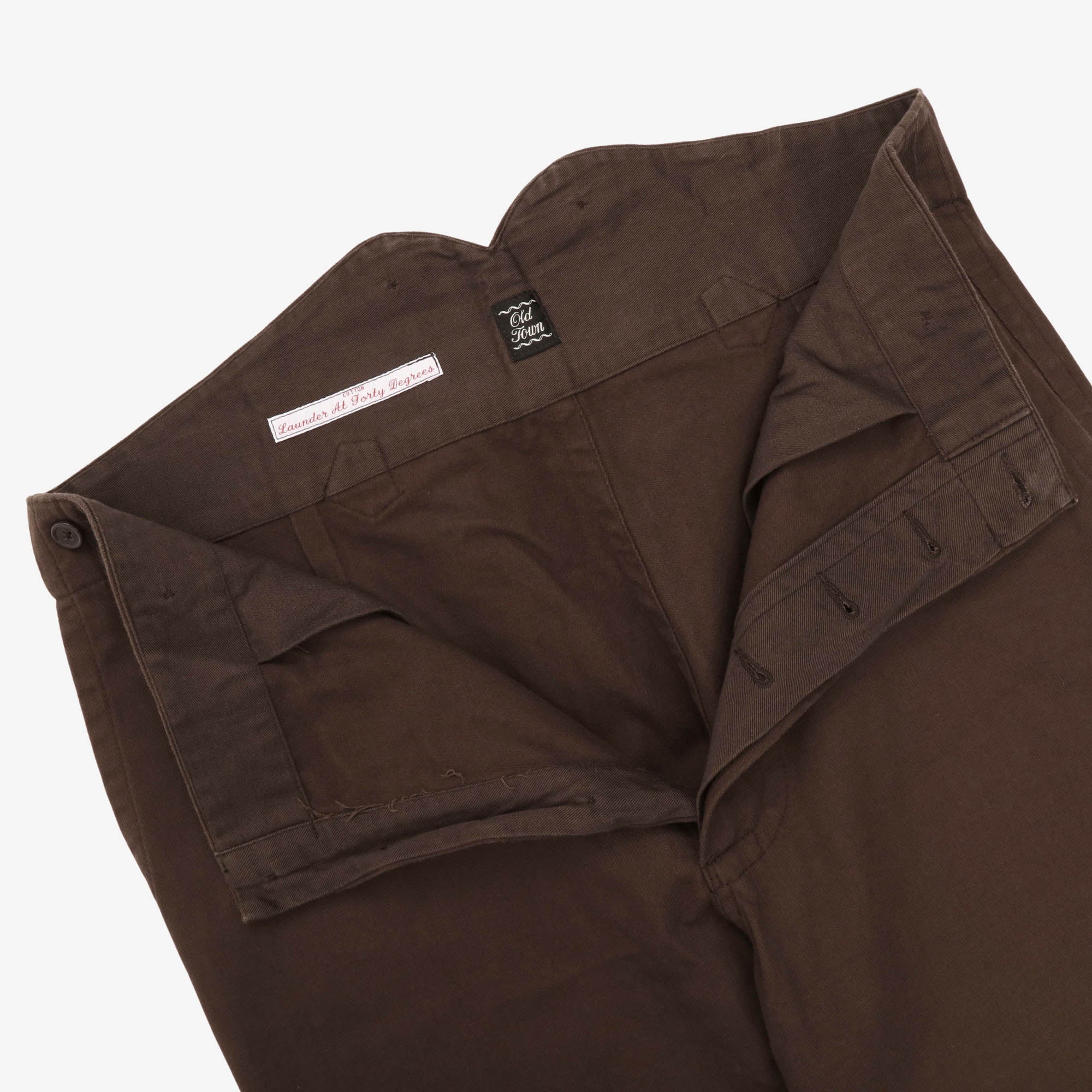 Cinch Back High Waist Work Trousers (36W X 28L)