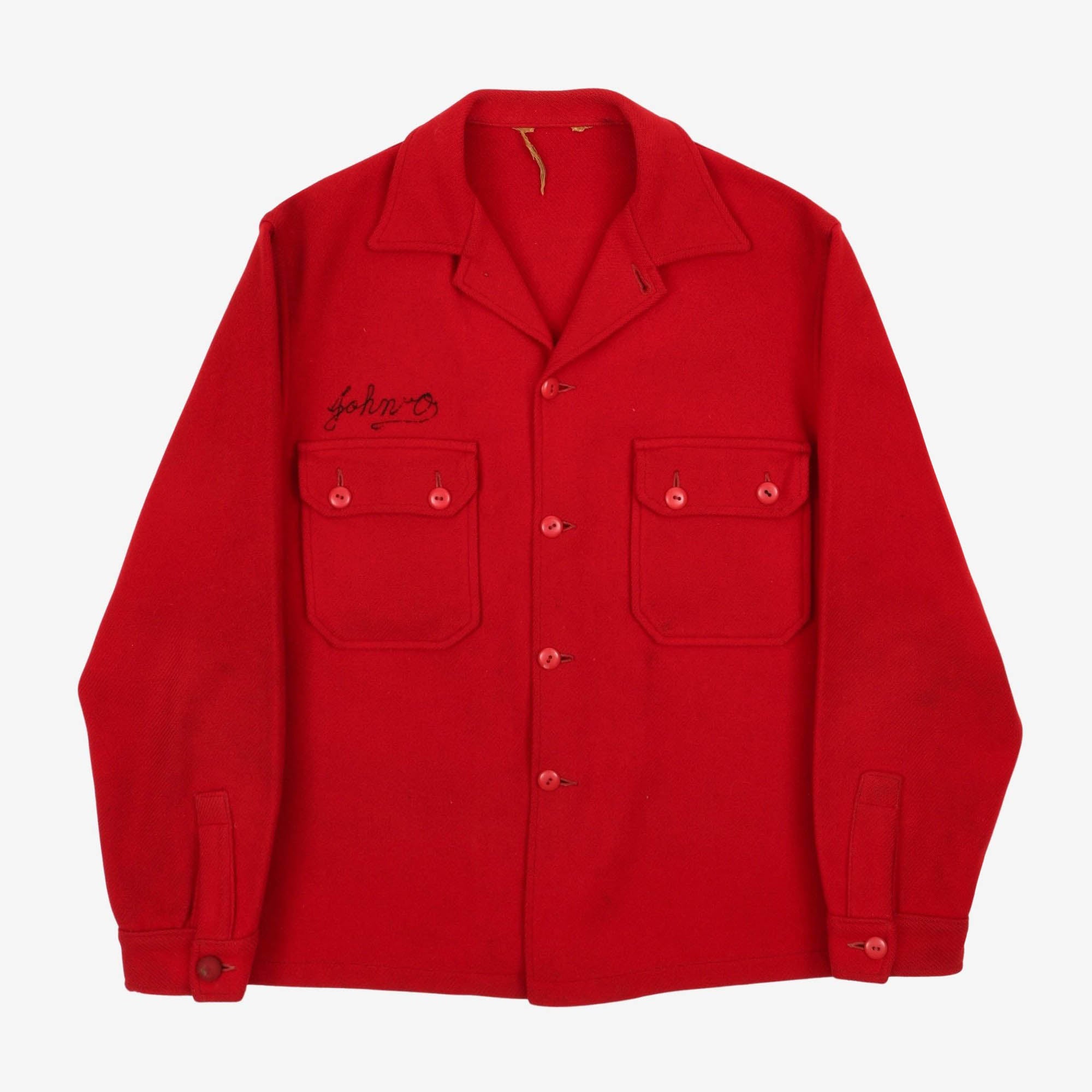 1960s Embroidered Wool Jacket
