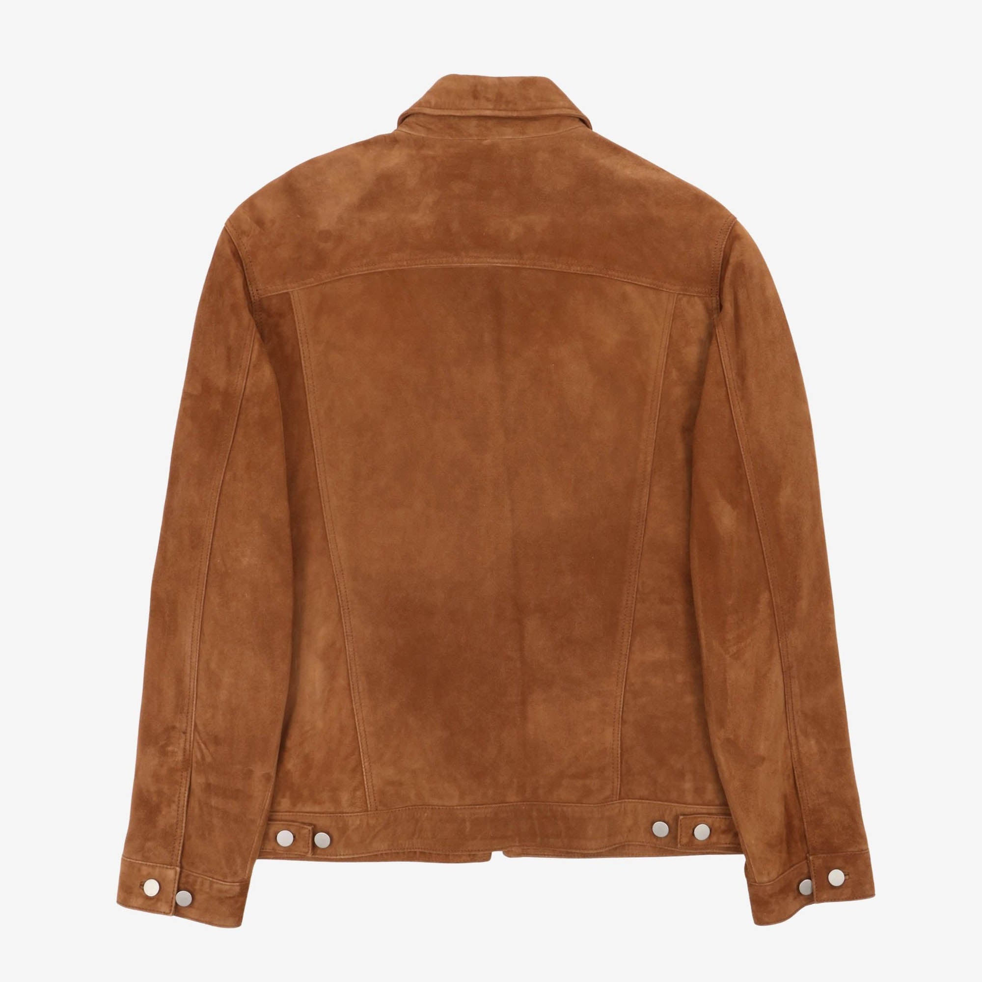 Suede Panhead Zip Jacket