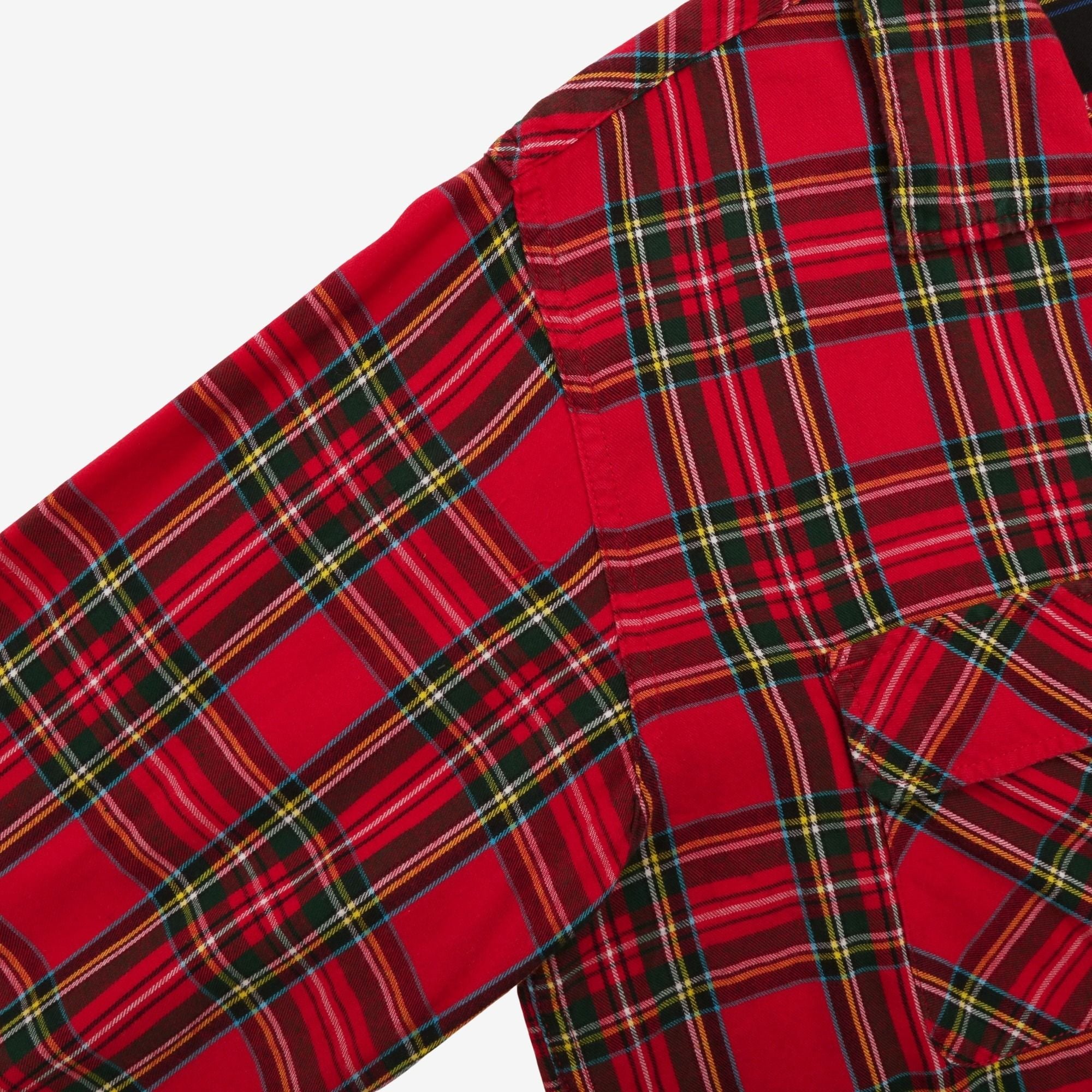 Camp Collar Tartan Shirt
