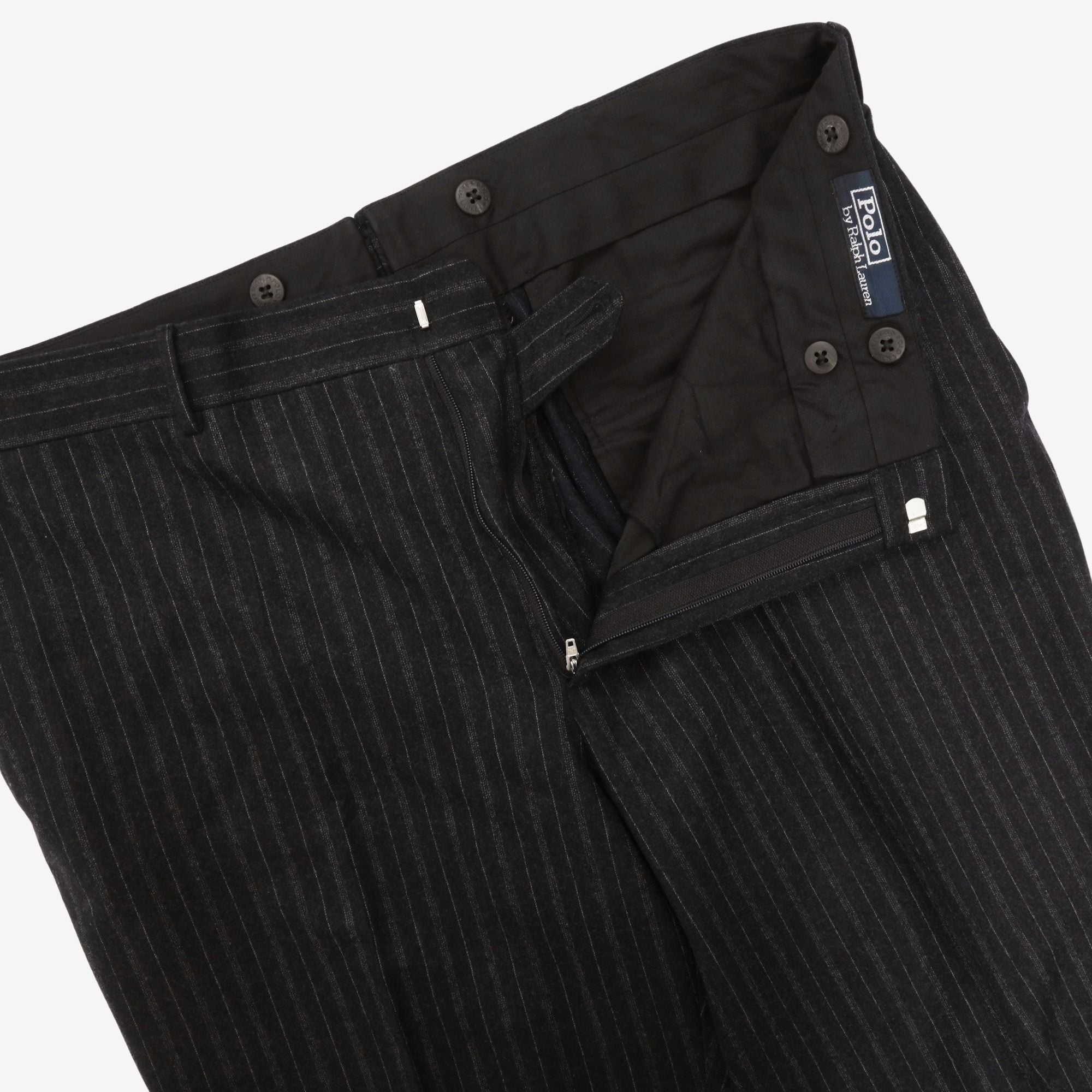 Striped Virgin Wool Suit