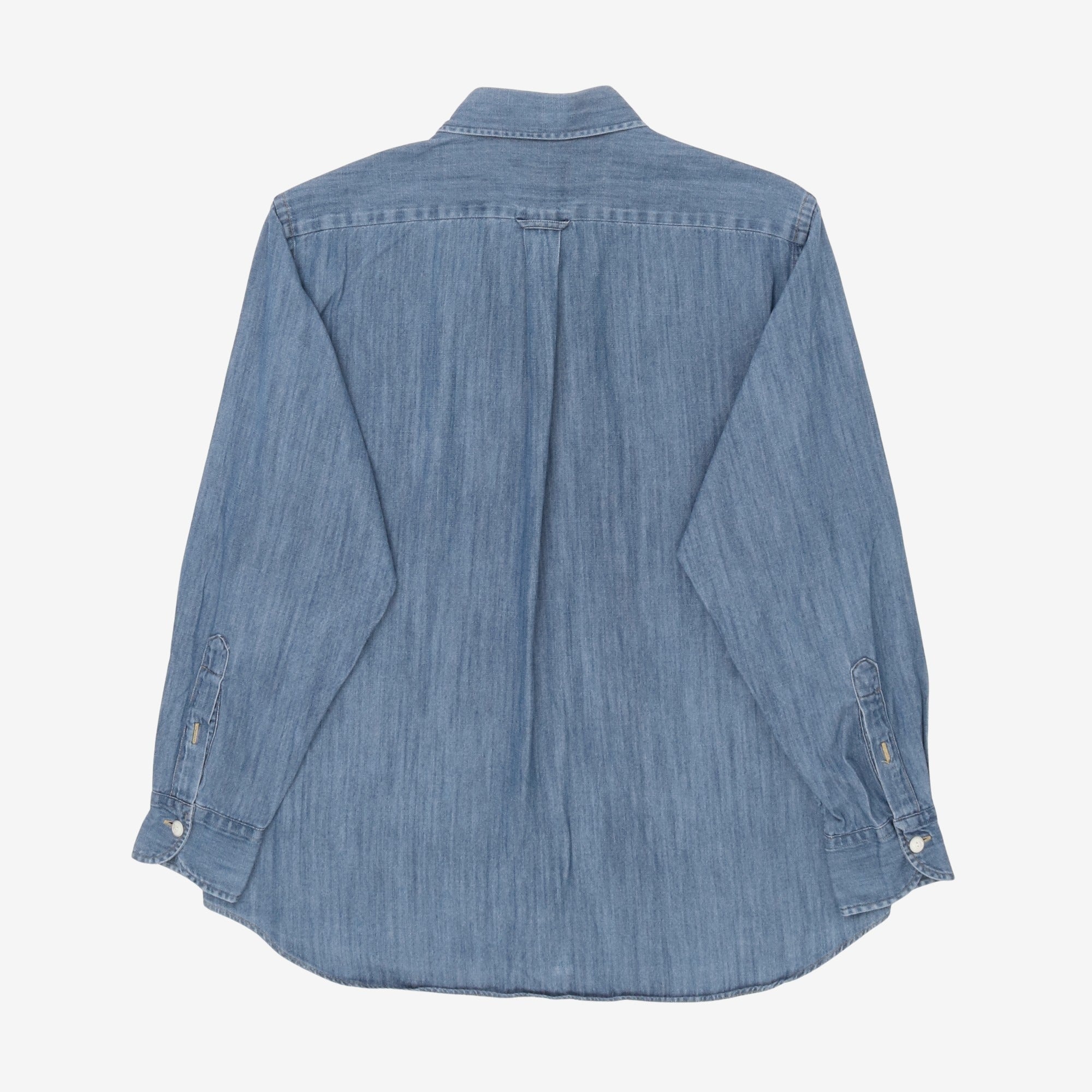 Denim Two Pocket Work Shirt