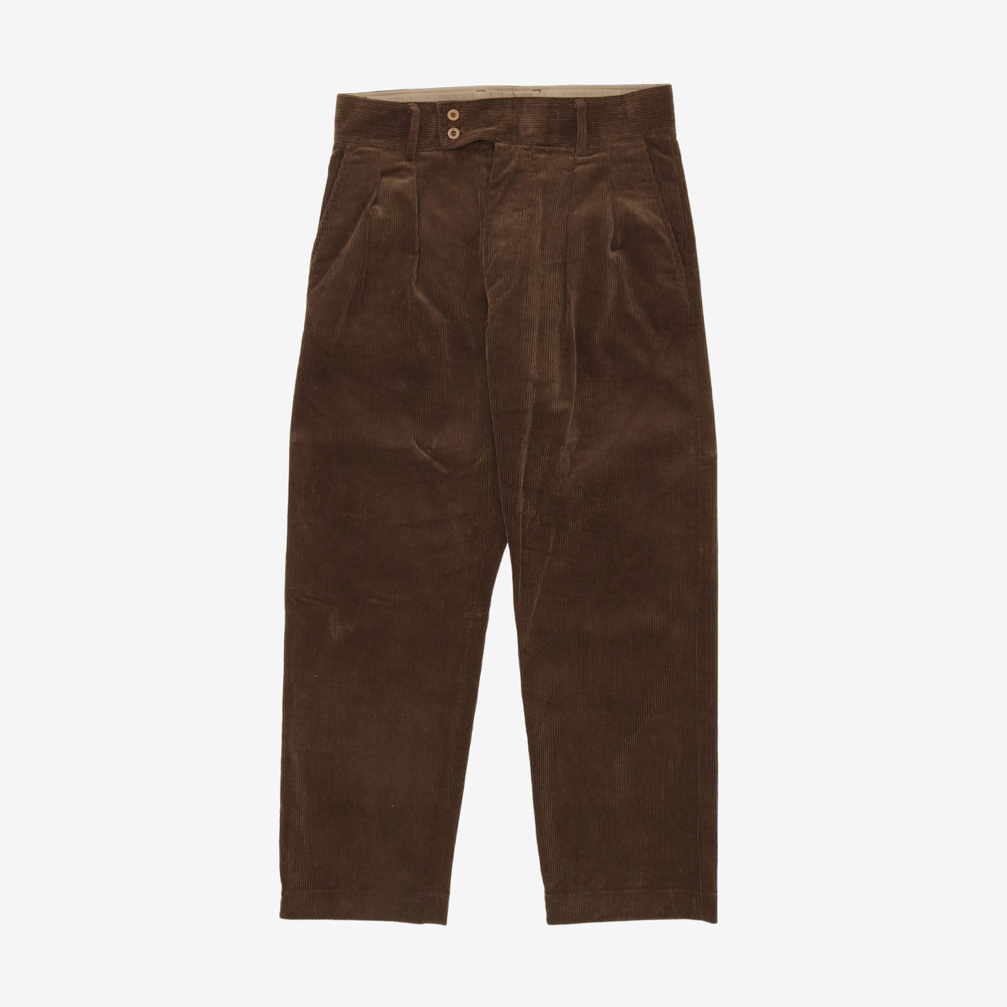 Corduroy Pleated Pant (34W X 30L)