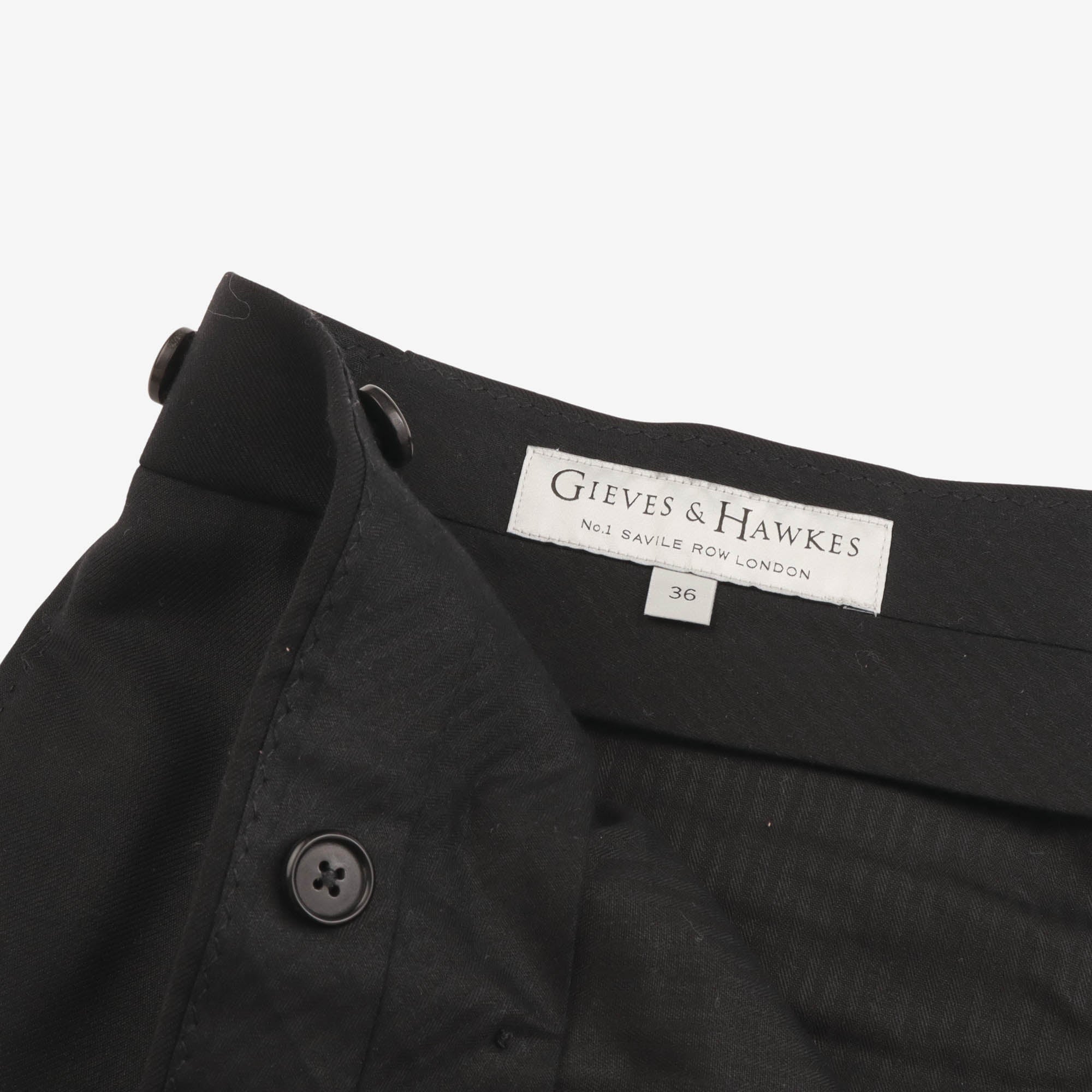 Pleated Dinner Suit Trousers (34W X 29L)