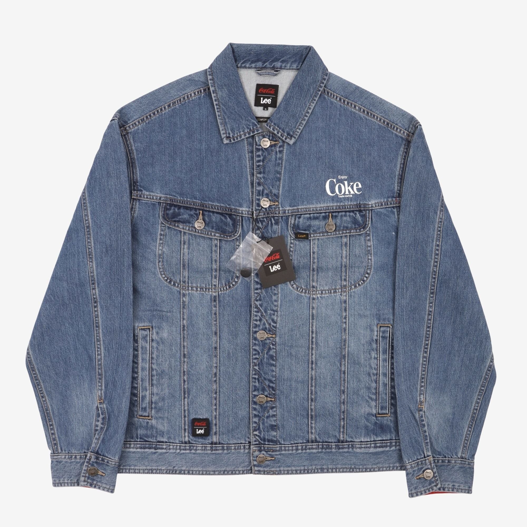 Denim Trucker Jacket (Coca Cola)