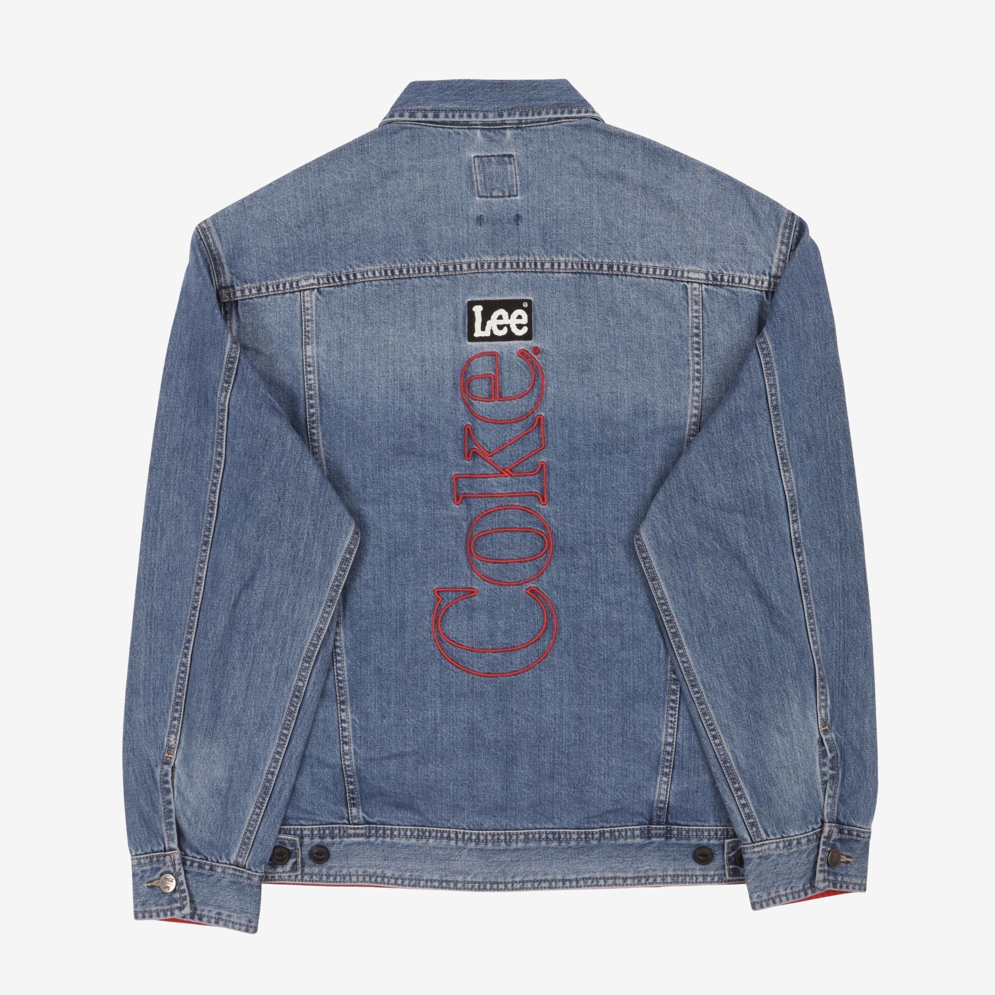 Denim Trucker Jacket (Coca Cola)