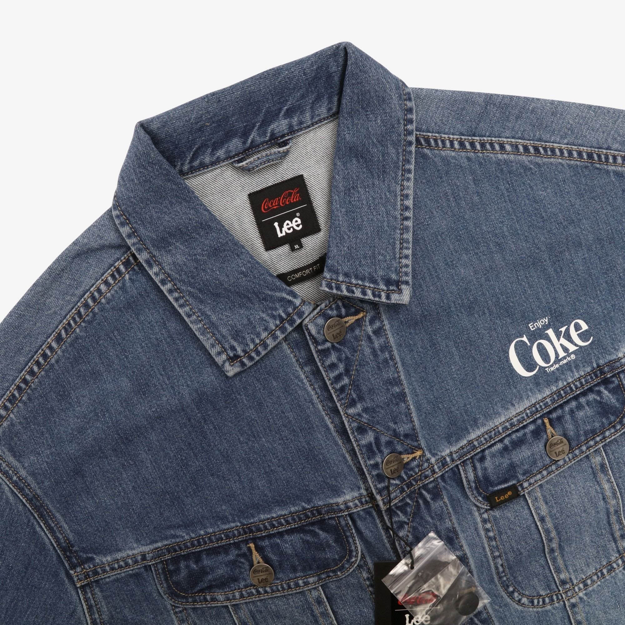 Denim Trucker Jacket (Coca Cola)