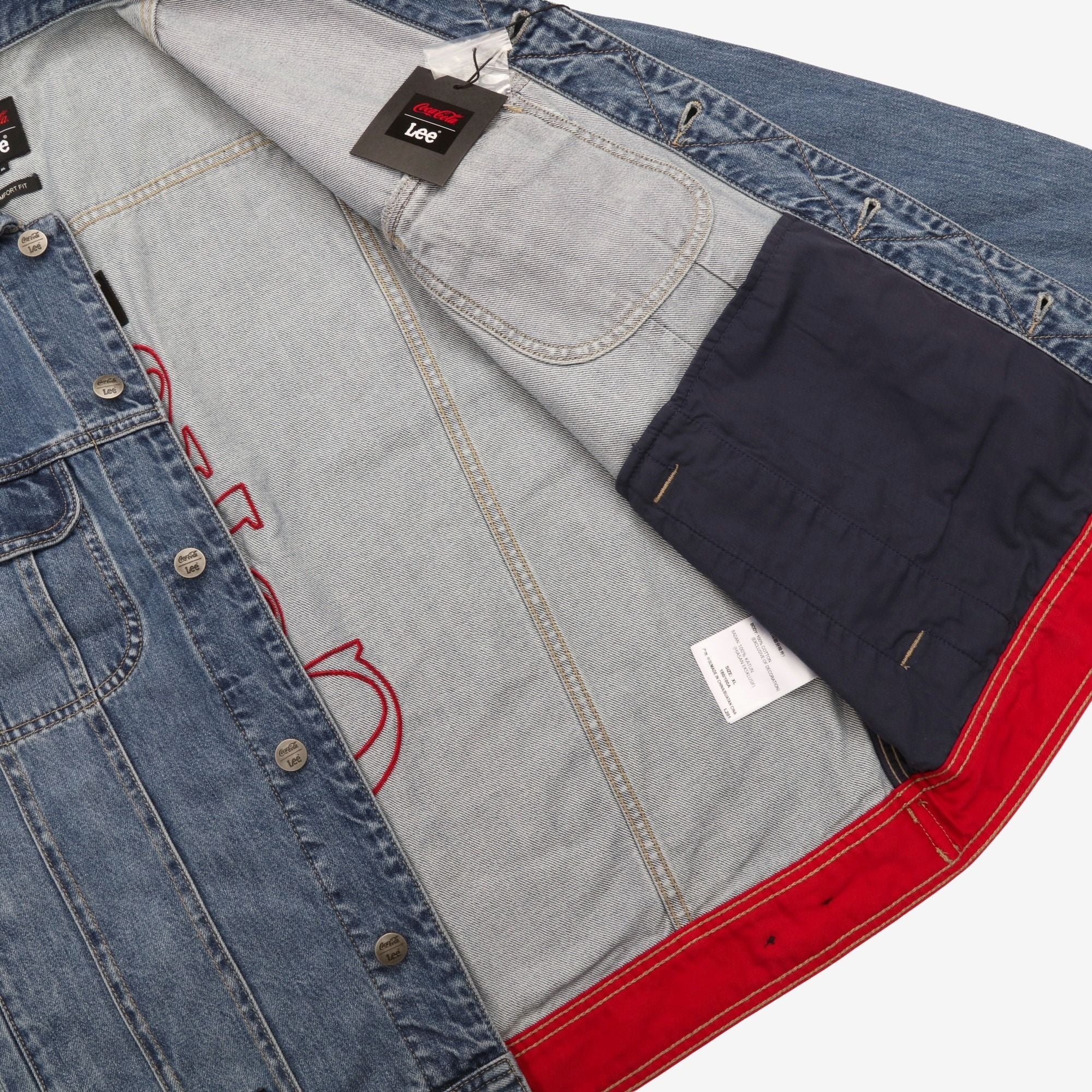 Denim Trucker Jacket (Coca Cola)