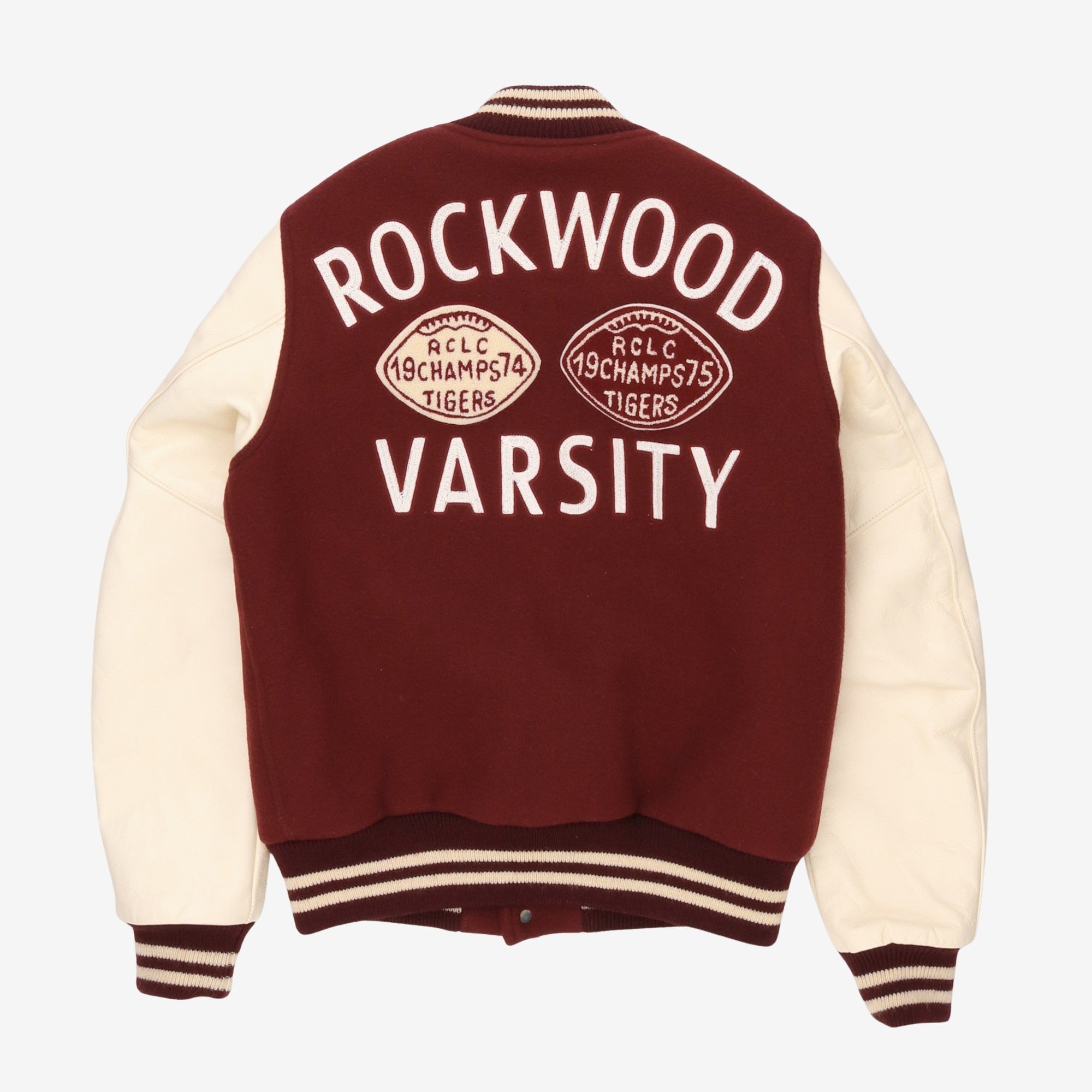 1970s Rockwood Varsity Jacket