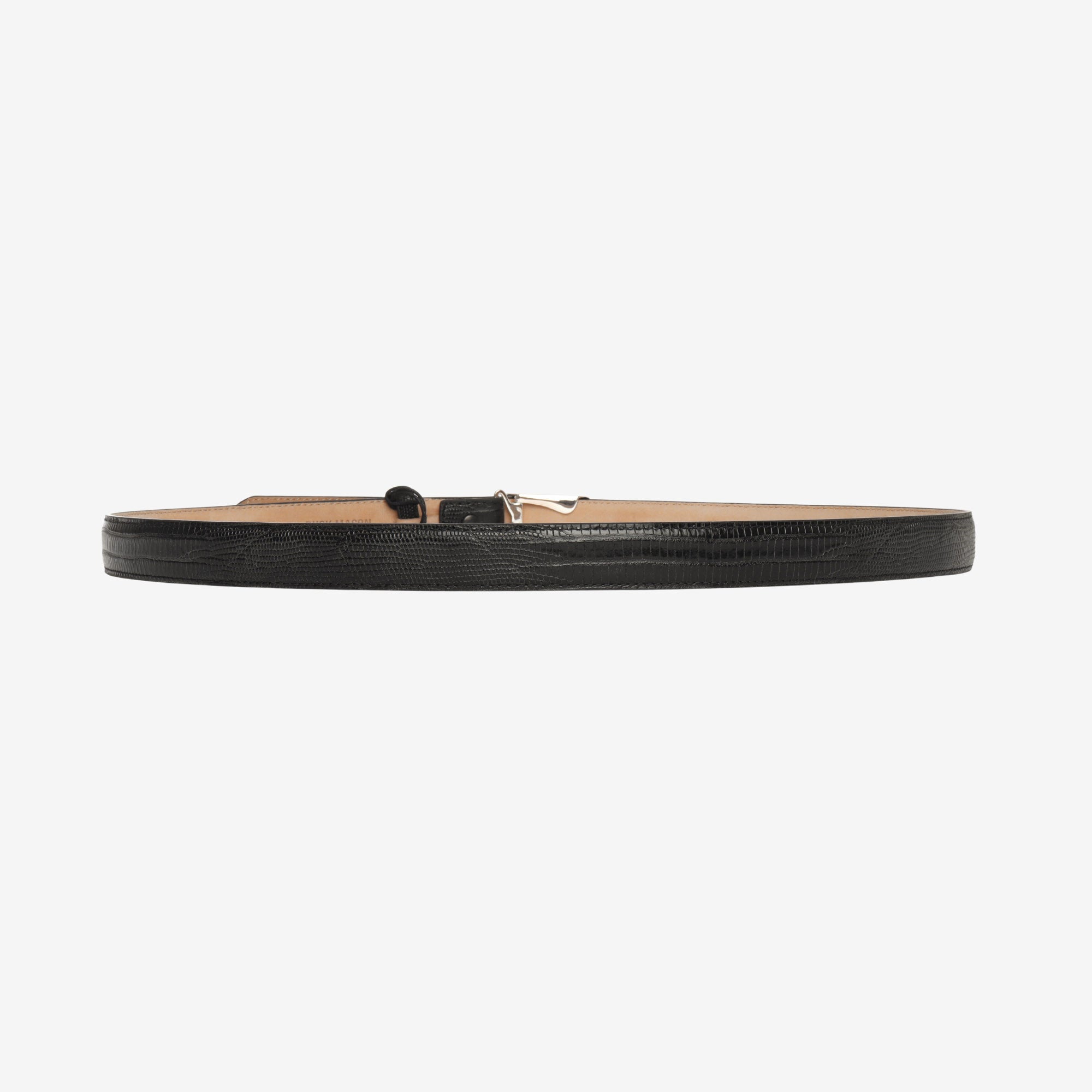 Embossed Lizard Campus Belt