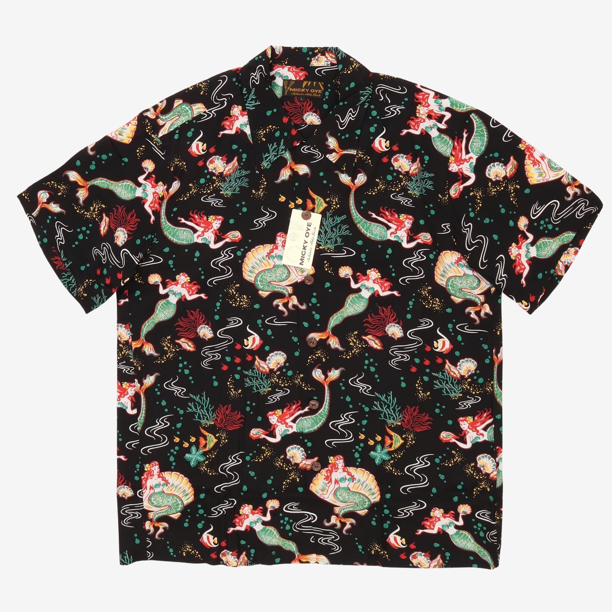 Mermaids Aloha Shirt SS