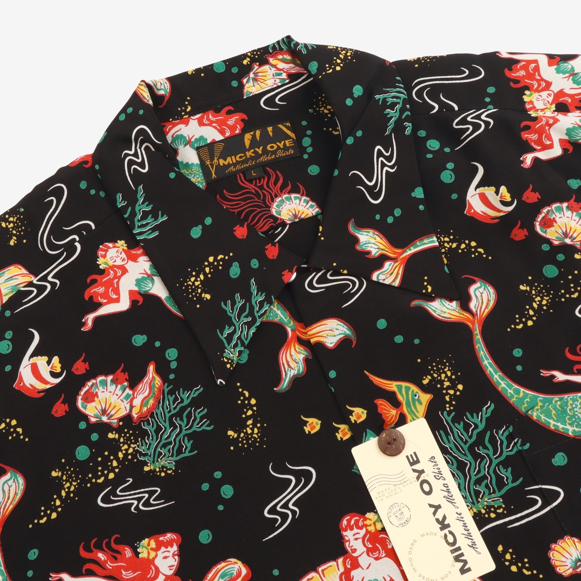 Mermaids Aloha Shirt SS
