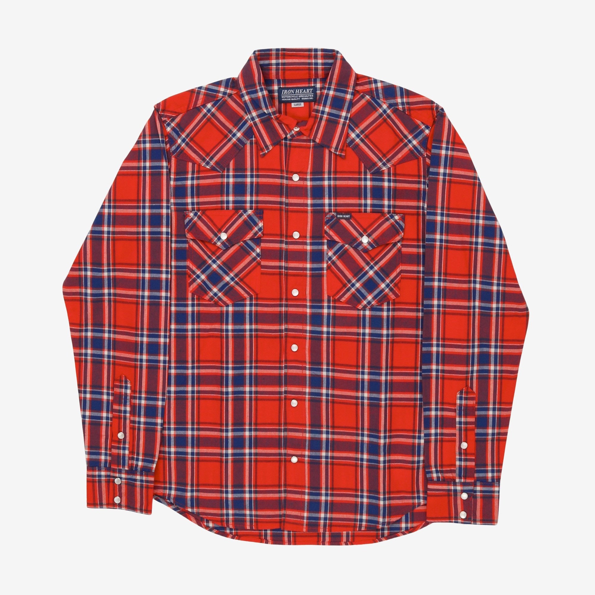 Madras Check Western Shirt