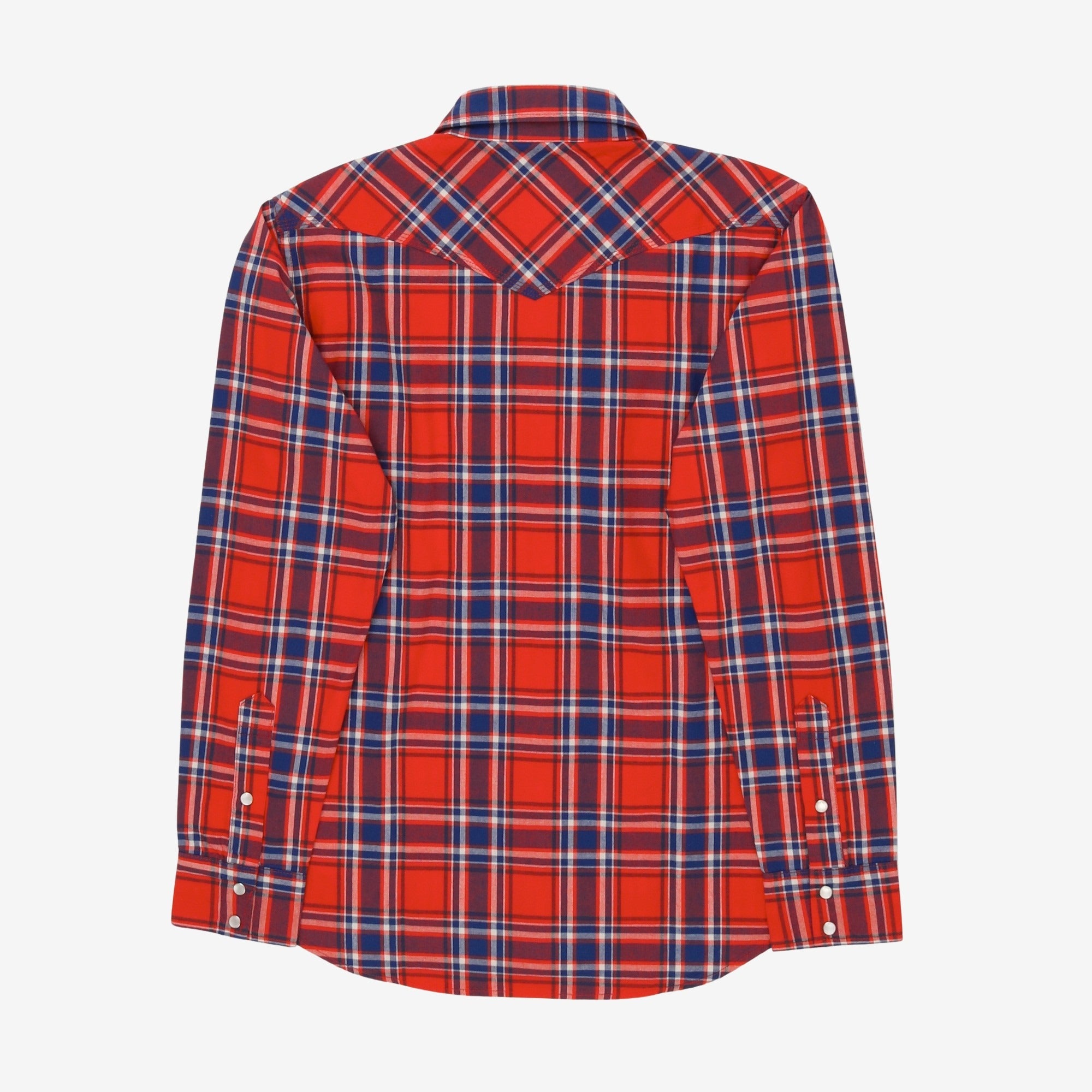 Madras Check Western Shirt