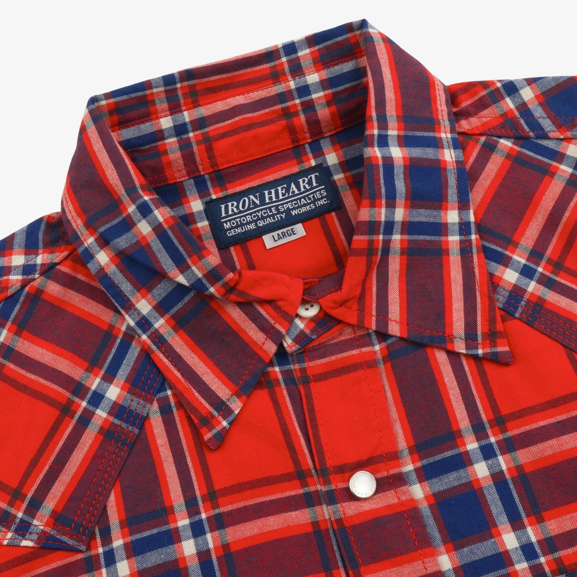Madras Check Western Shirt