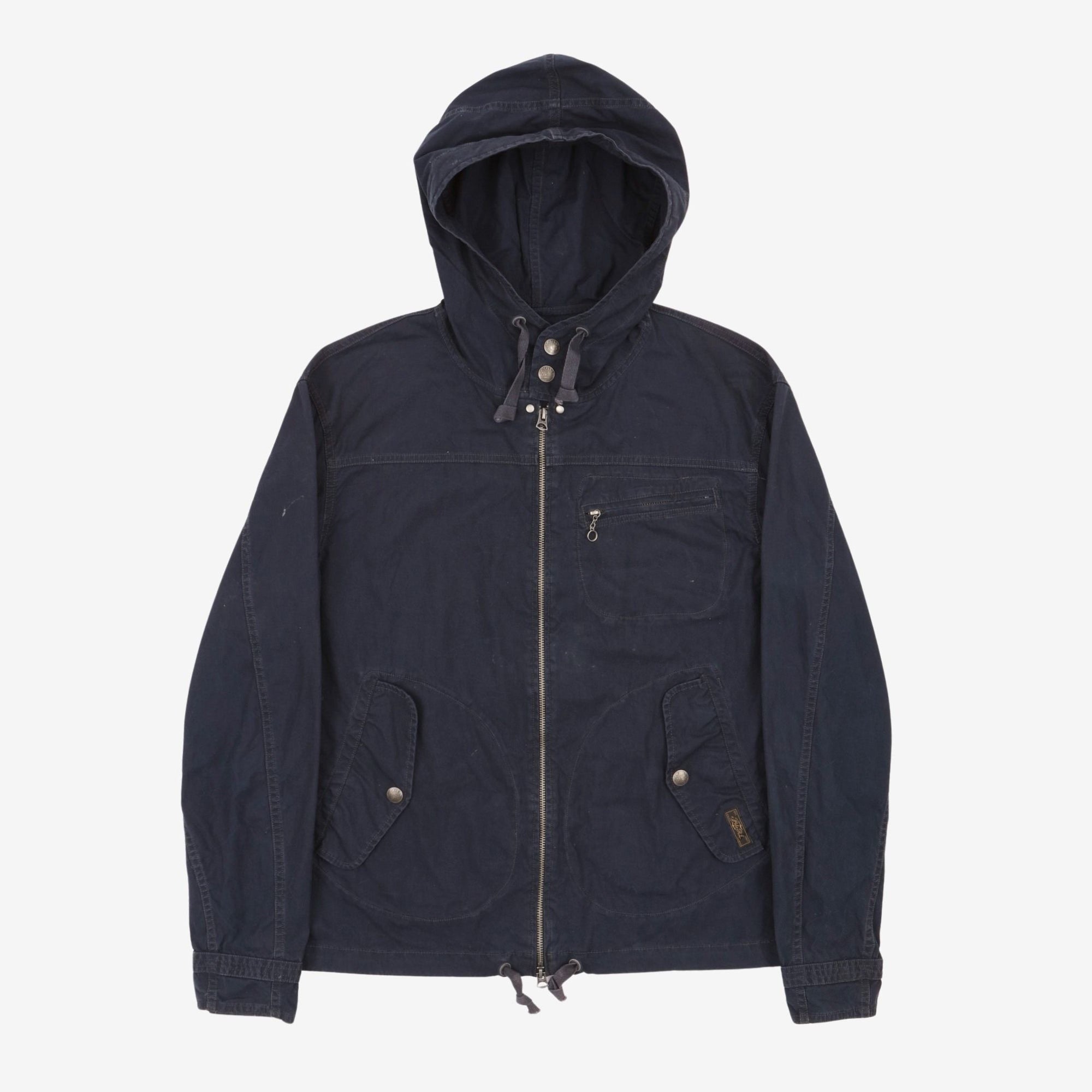 Vintage Hooded Utility Jacket
