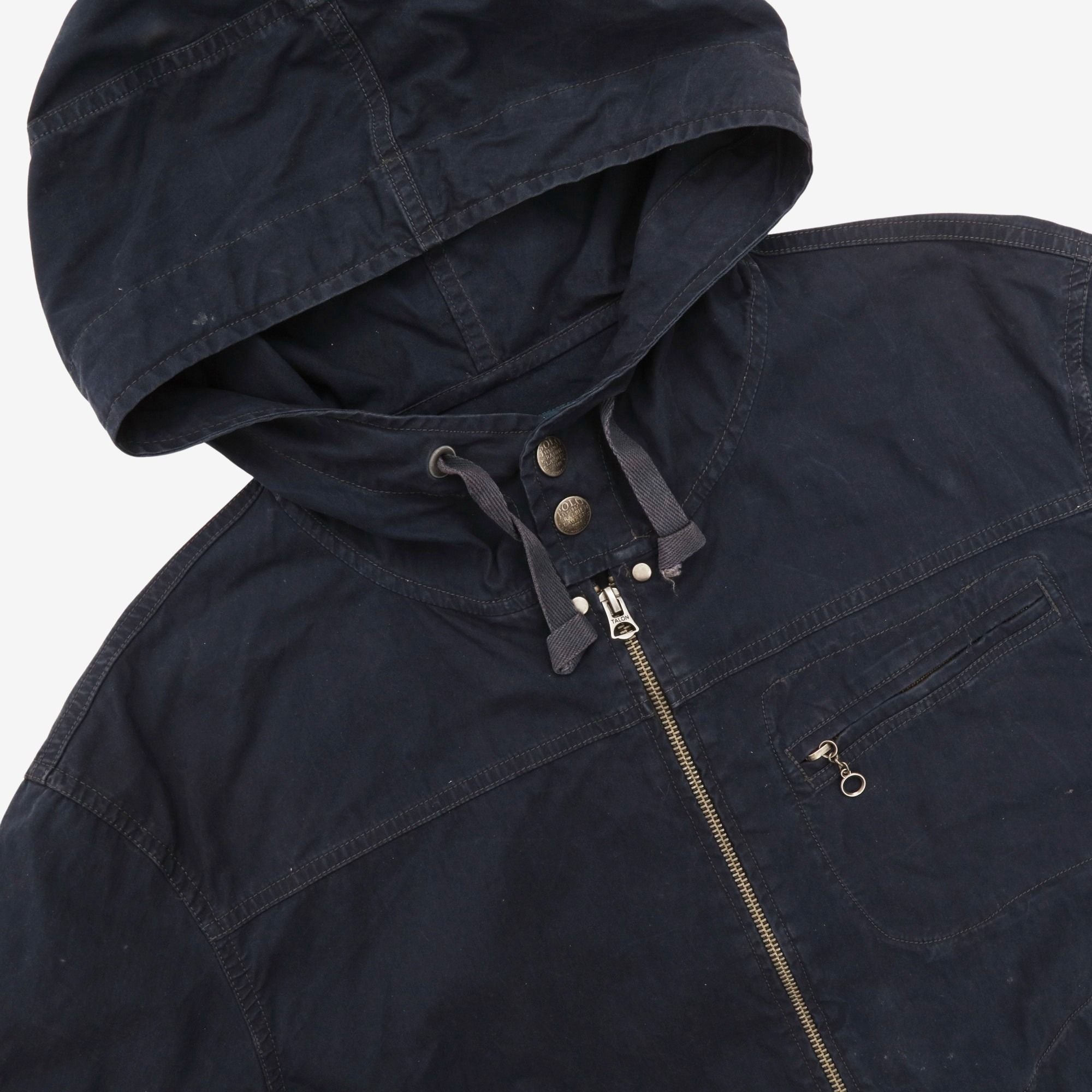 Vintage Hooded Utility Jacket