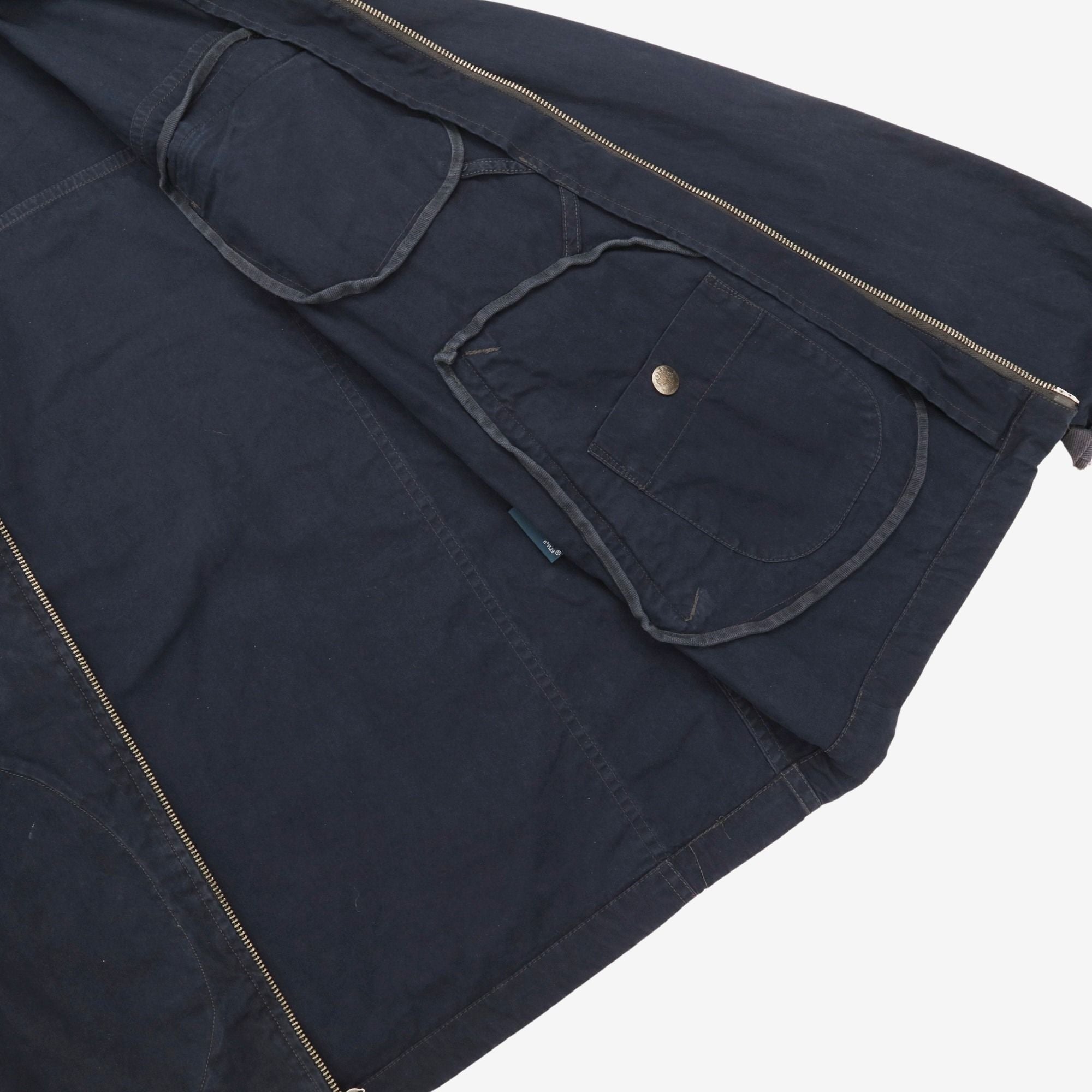 Vintage Hooded Utility Jacket
