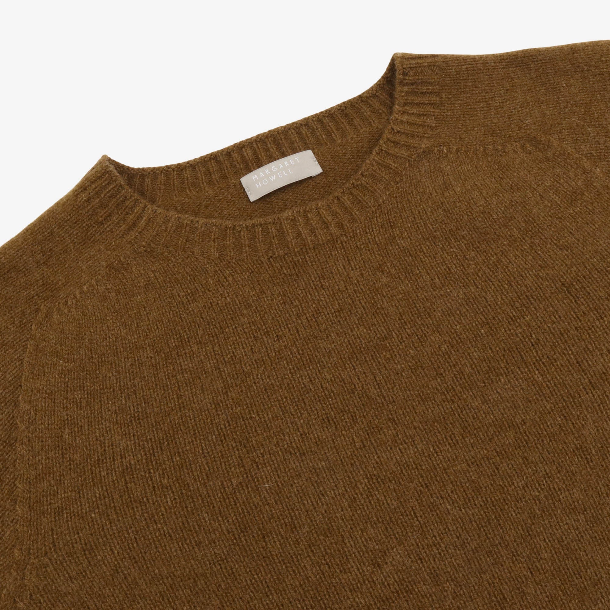 Wool Cashmere Crewneck Sweater
