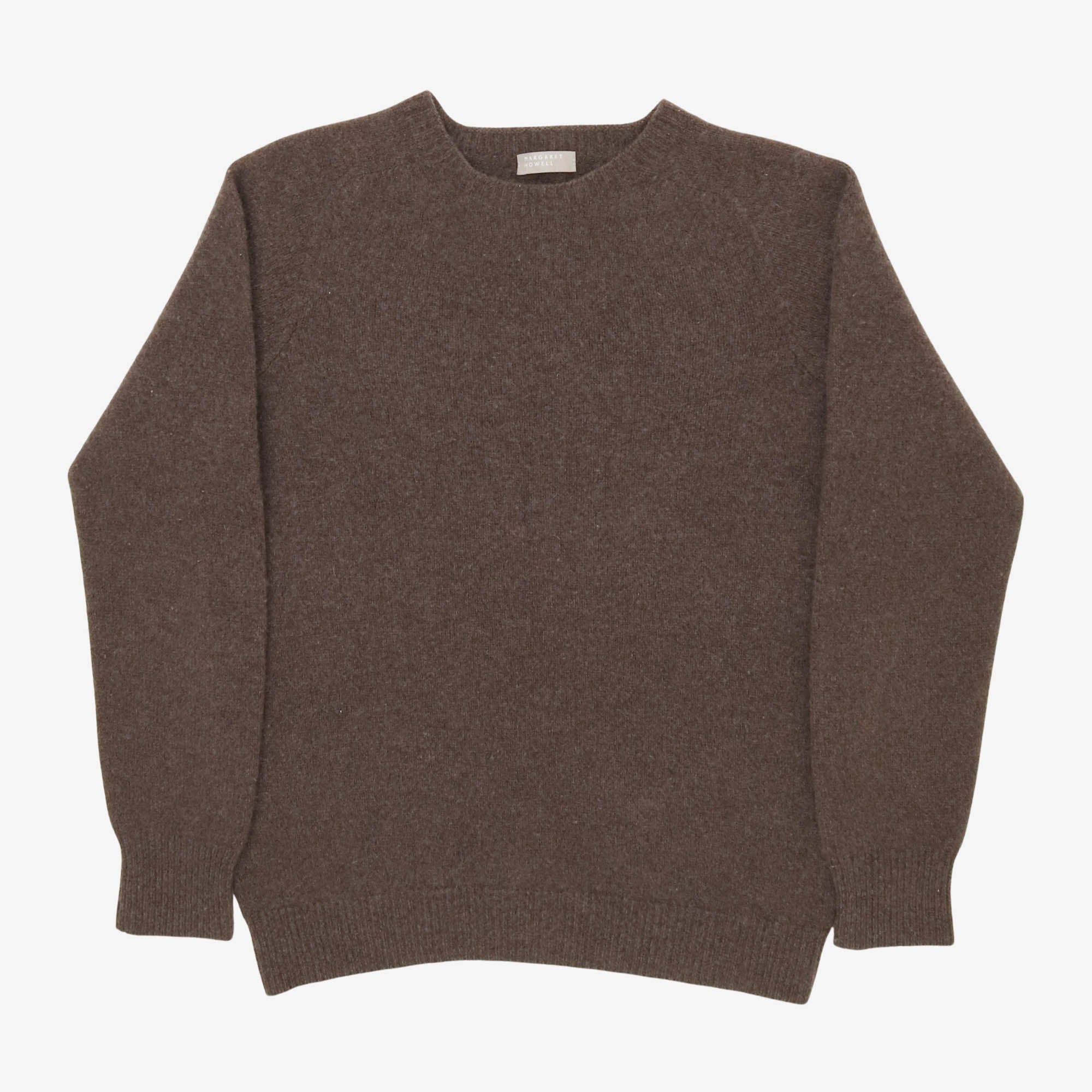 Wool Cashmere Crewneck Sweater