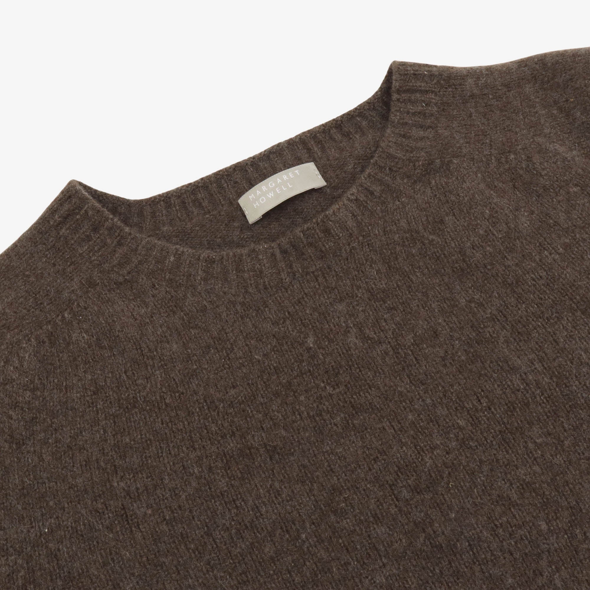 Wool Cashmere Crewneck Sweater