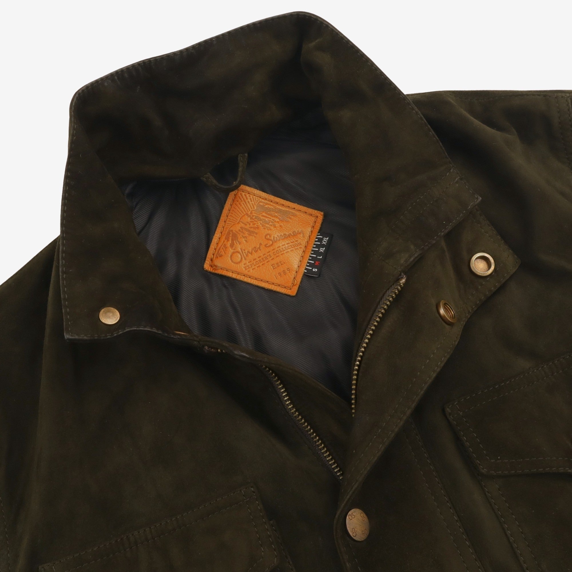 Oliver Sweeney Explorers Suede Field Jacket – Marrkt