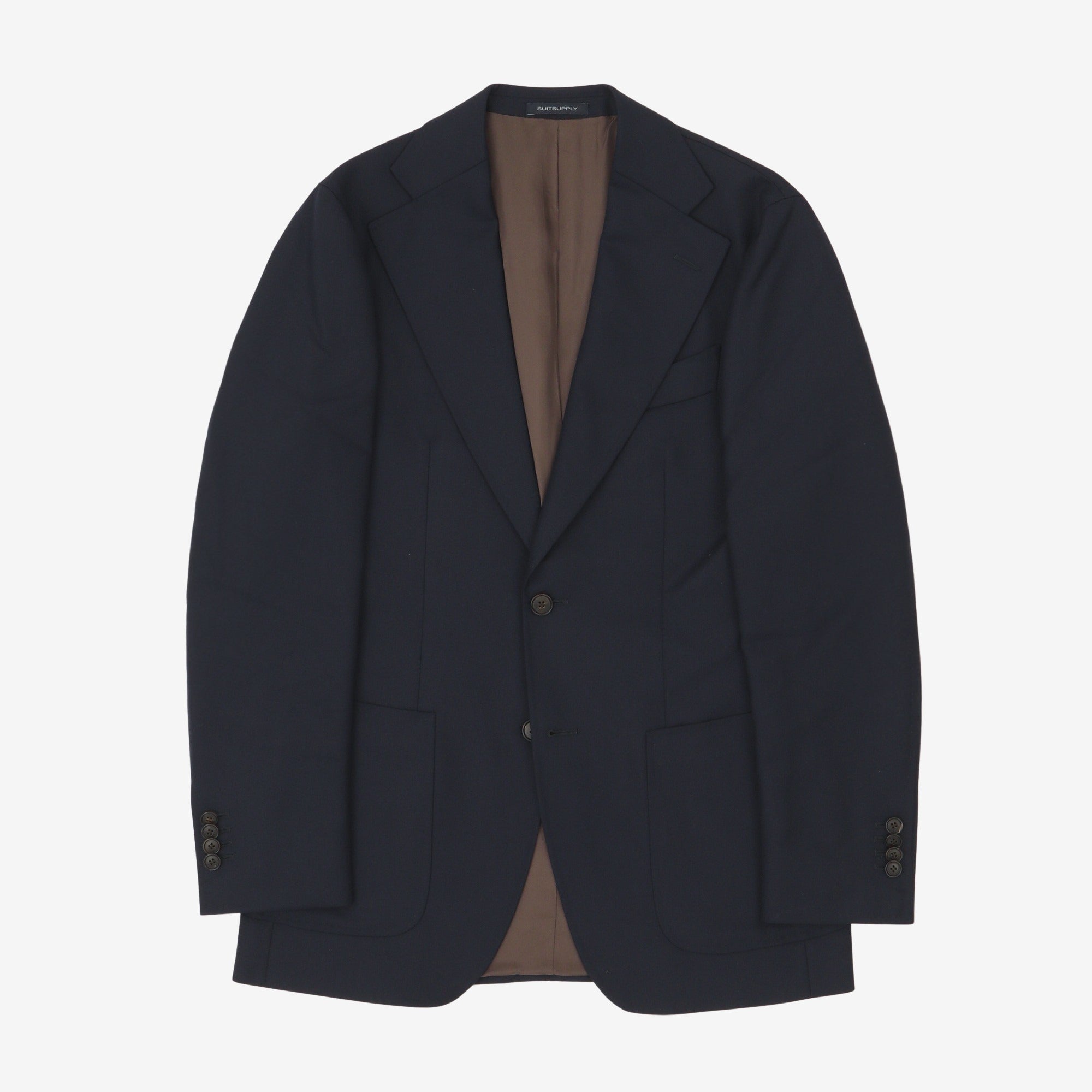 Havana Patch Wide Lapel Blazer