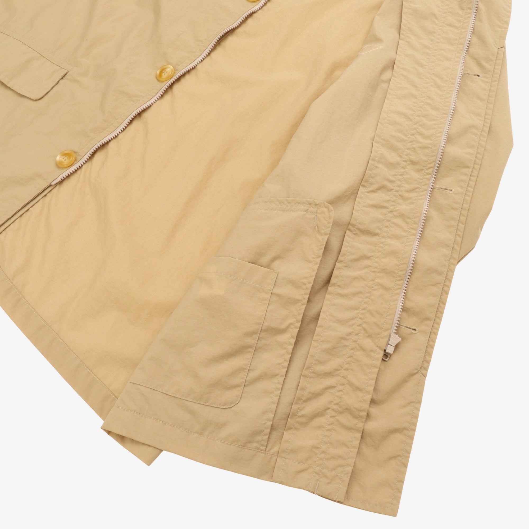 Rounded Collar Jacket