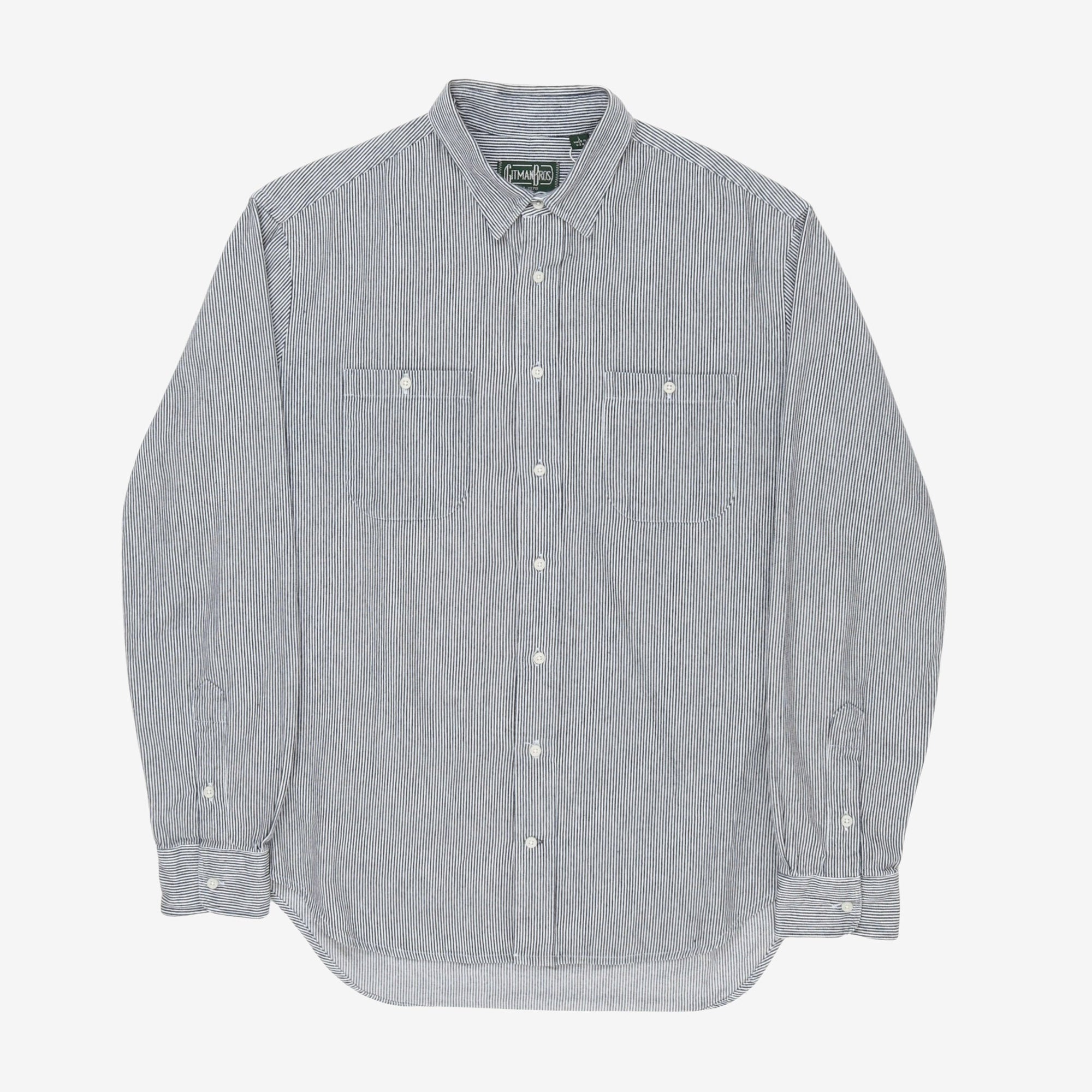 Railroad Striped Work Shirt