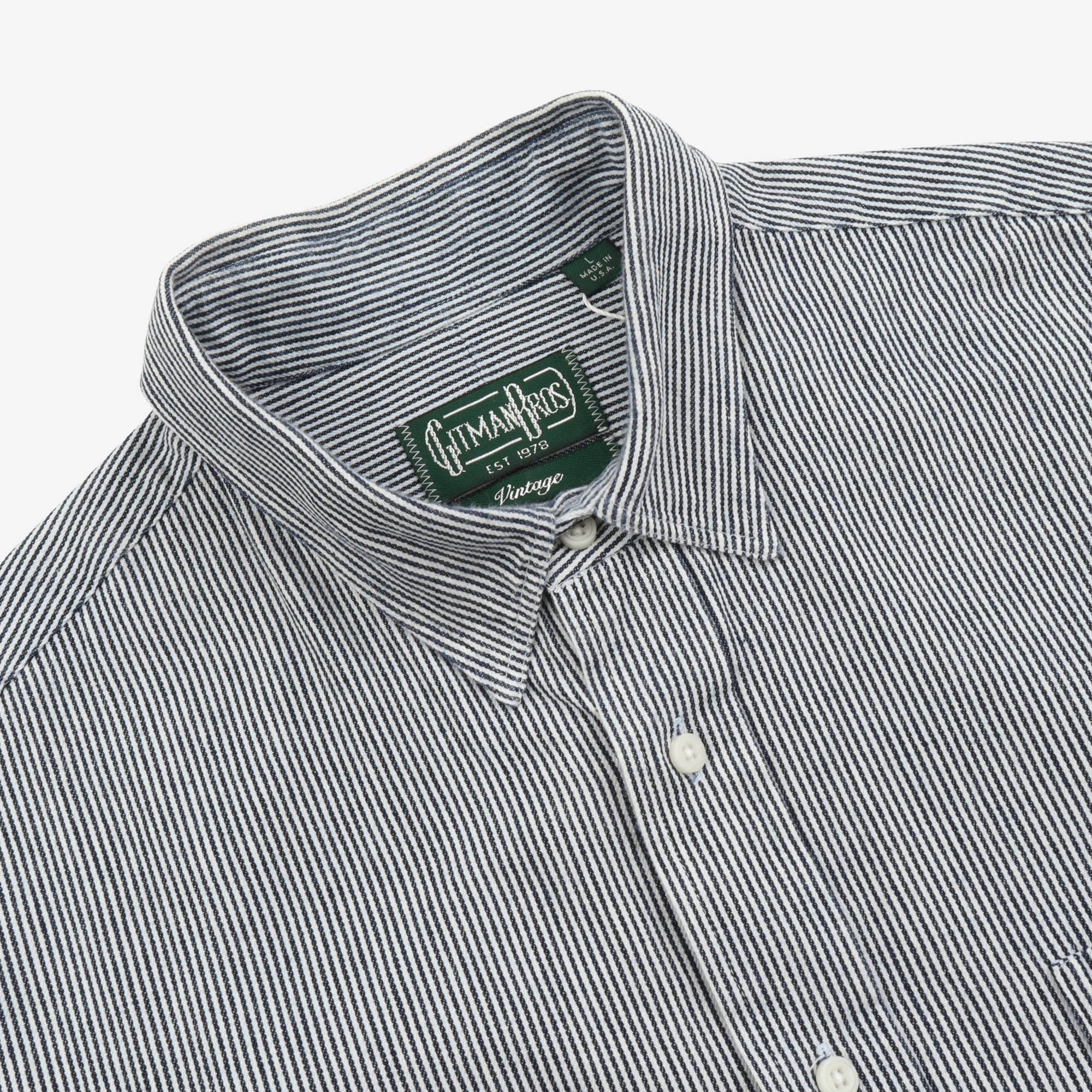 Railroad Striped Work Shirt