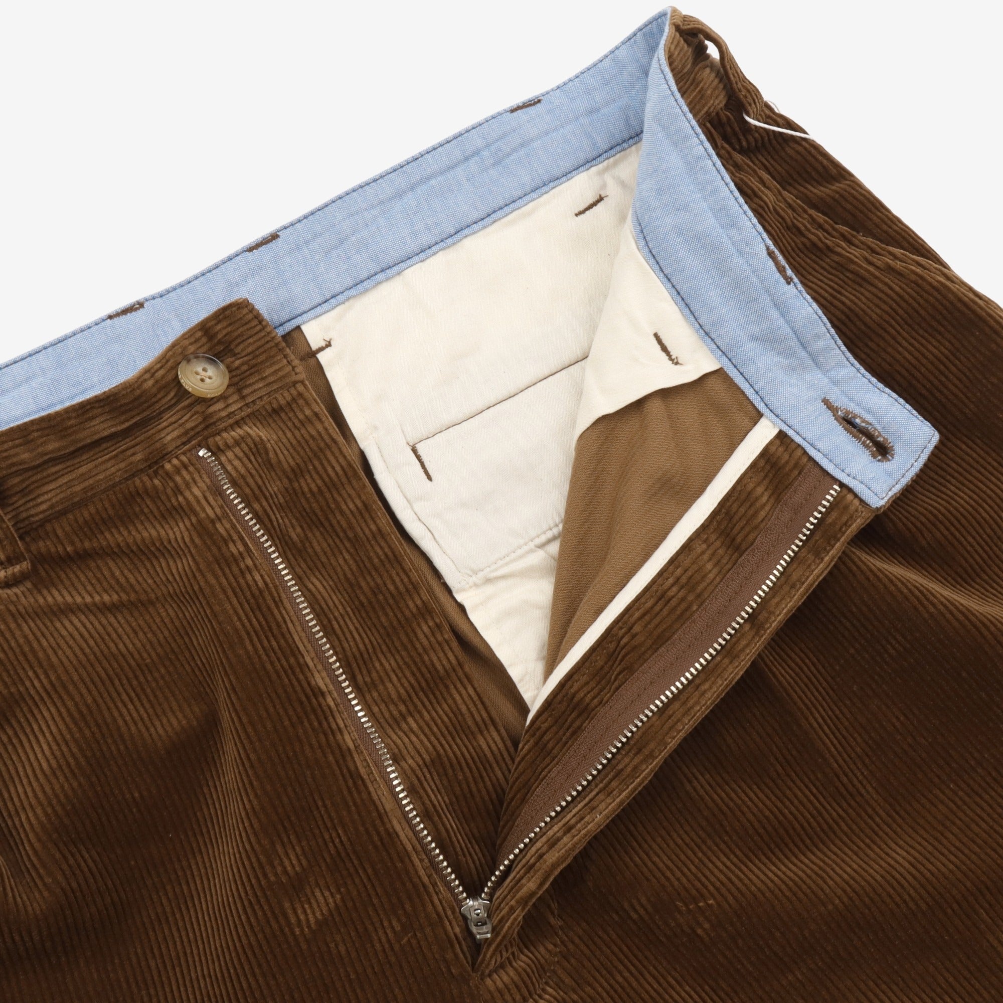 2 Pleats Tapered Corduroy Pants (34W X 25L)