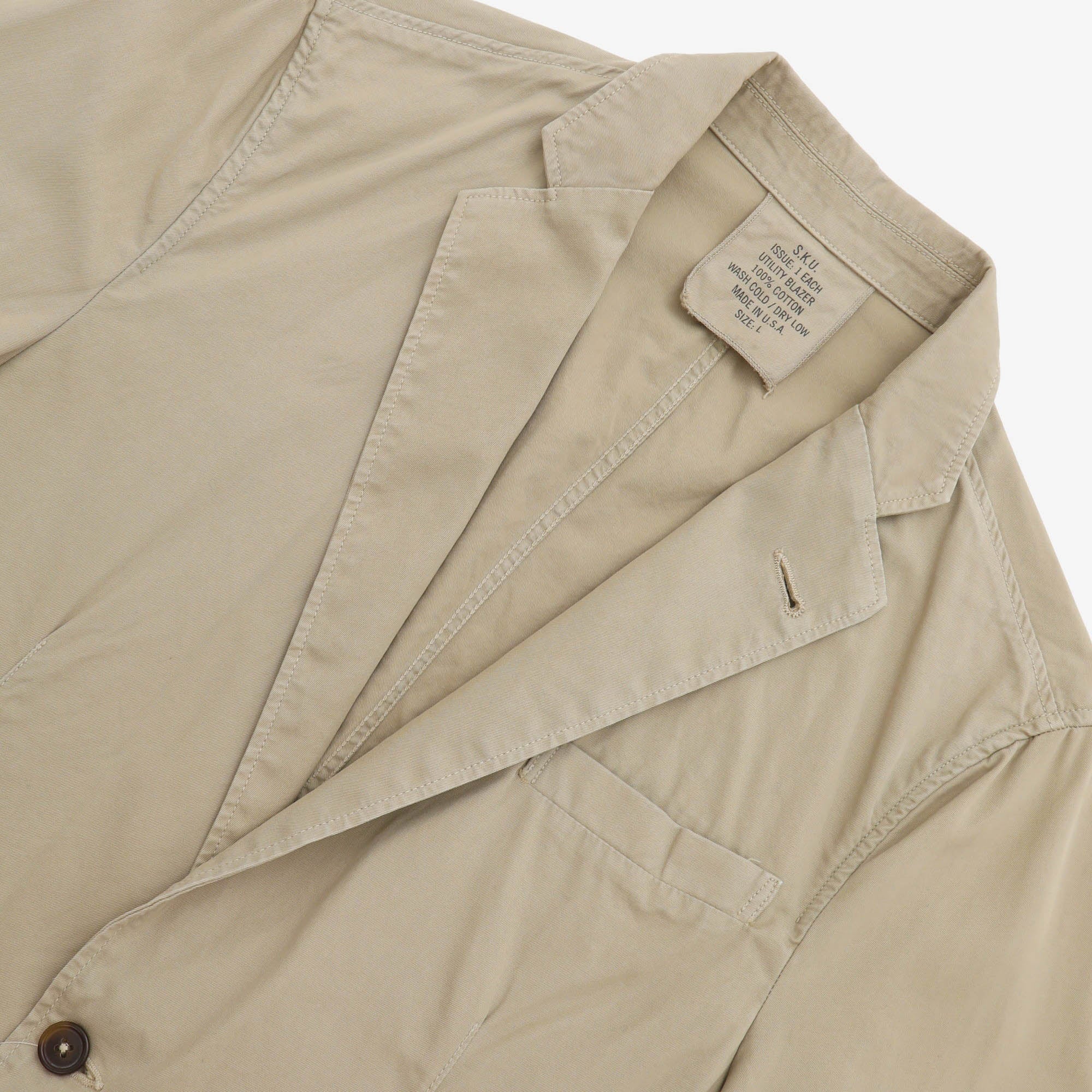 Twill Blazer