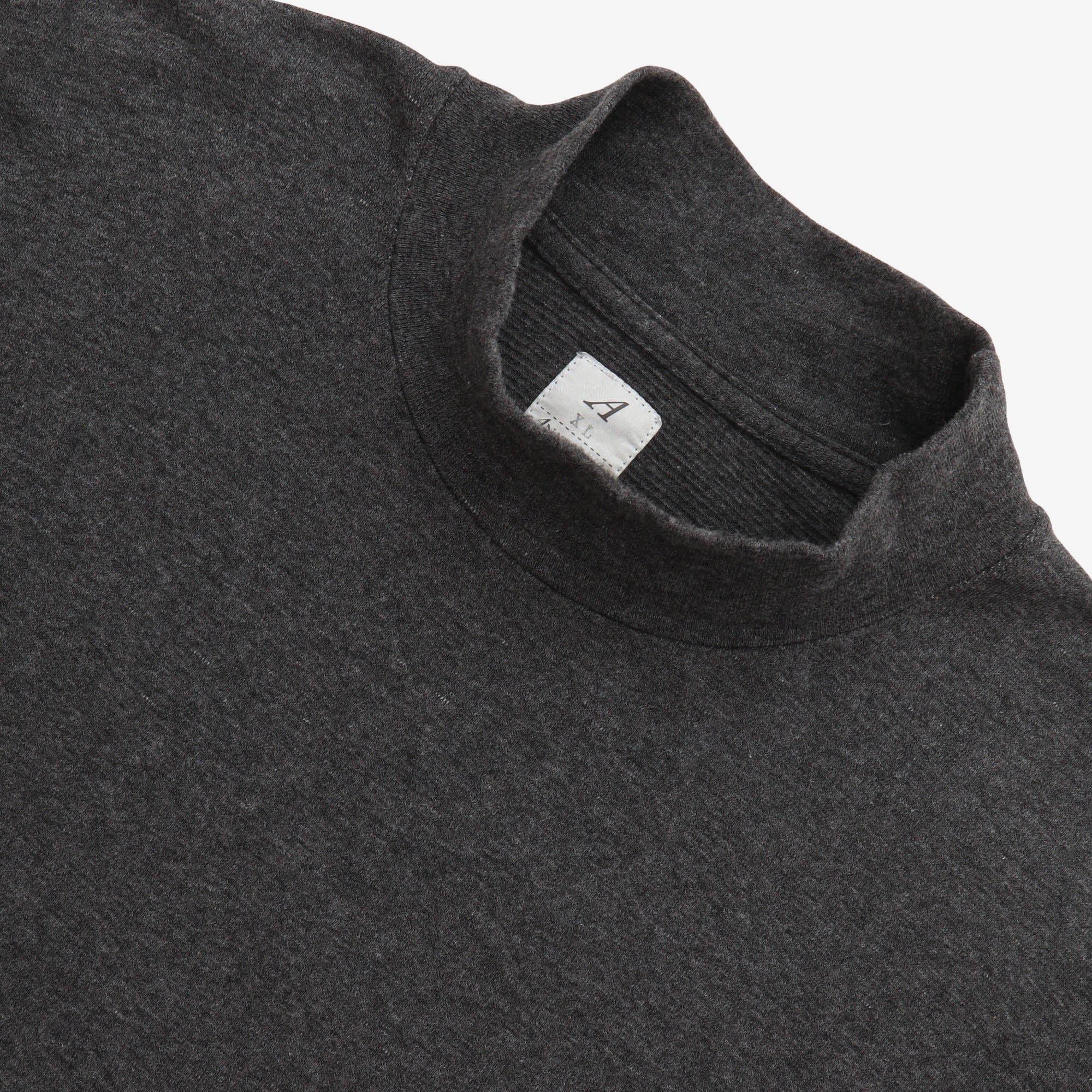 Mock Neck LS Tee