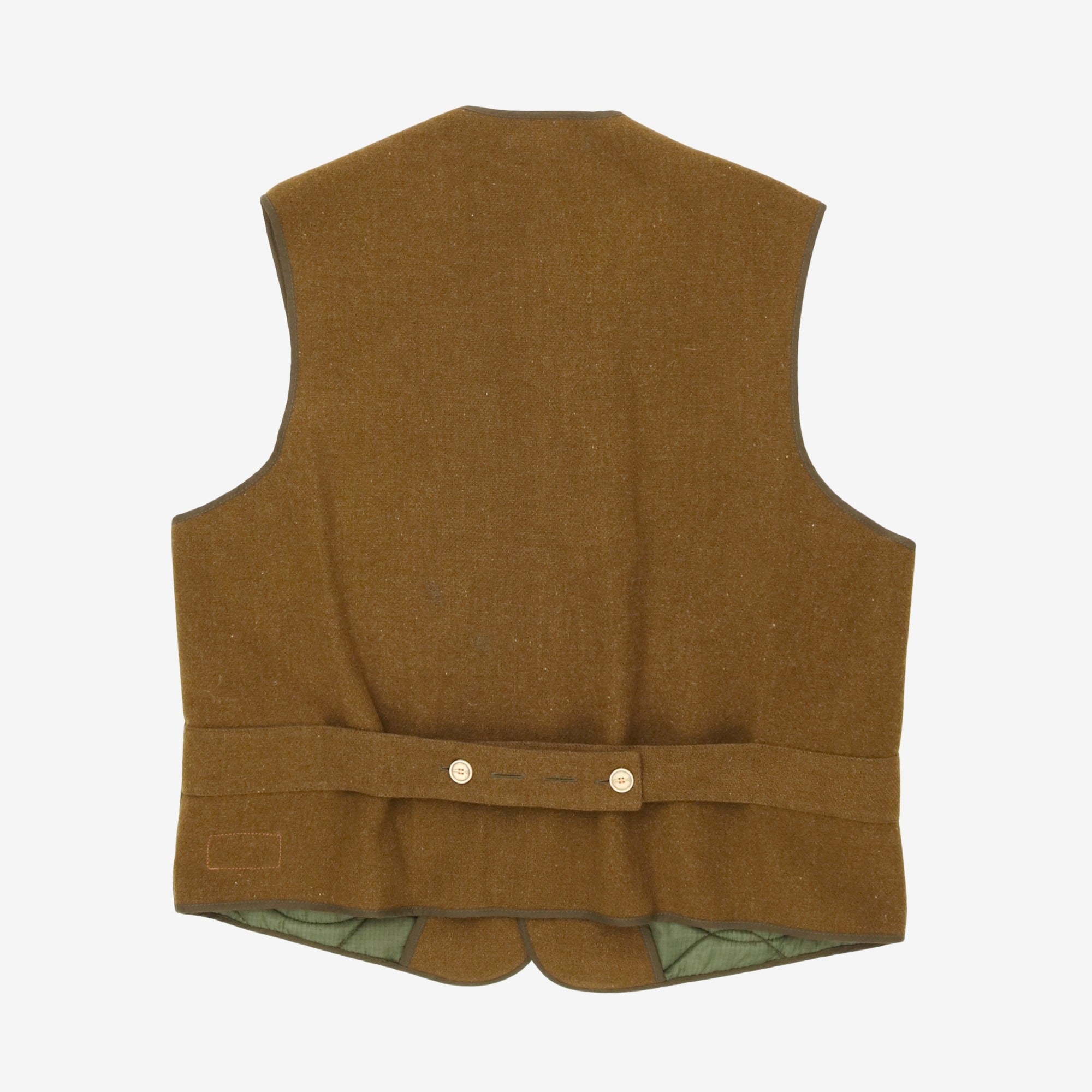 Squid Quilted Button Vest