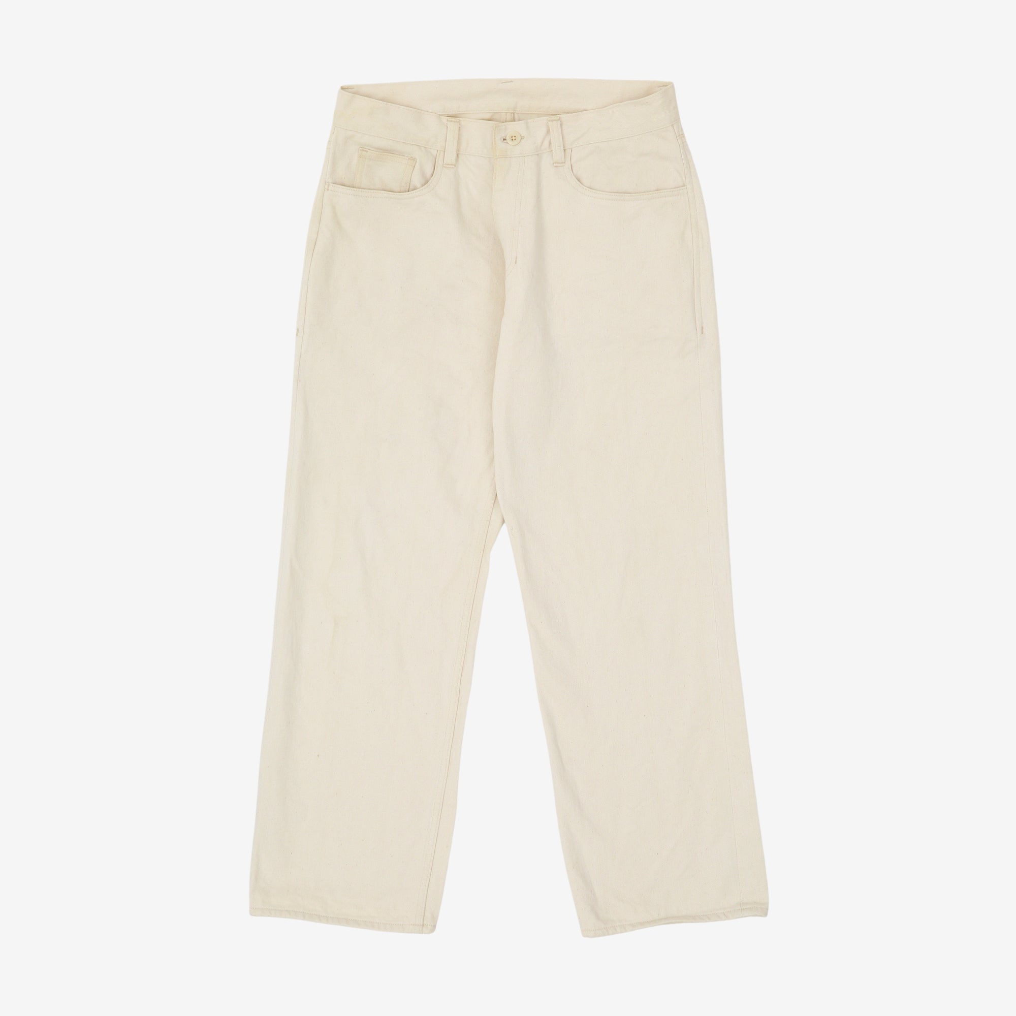 Fox Fibre 5 Pocket Selvedge Jeans (35W X 29L)