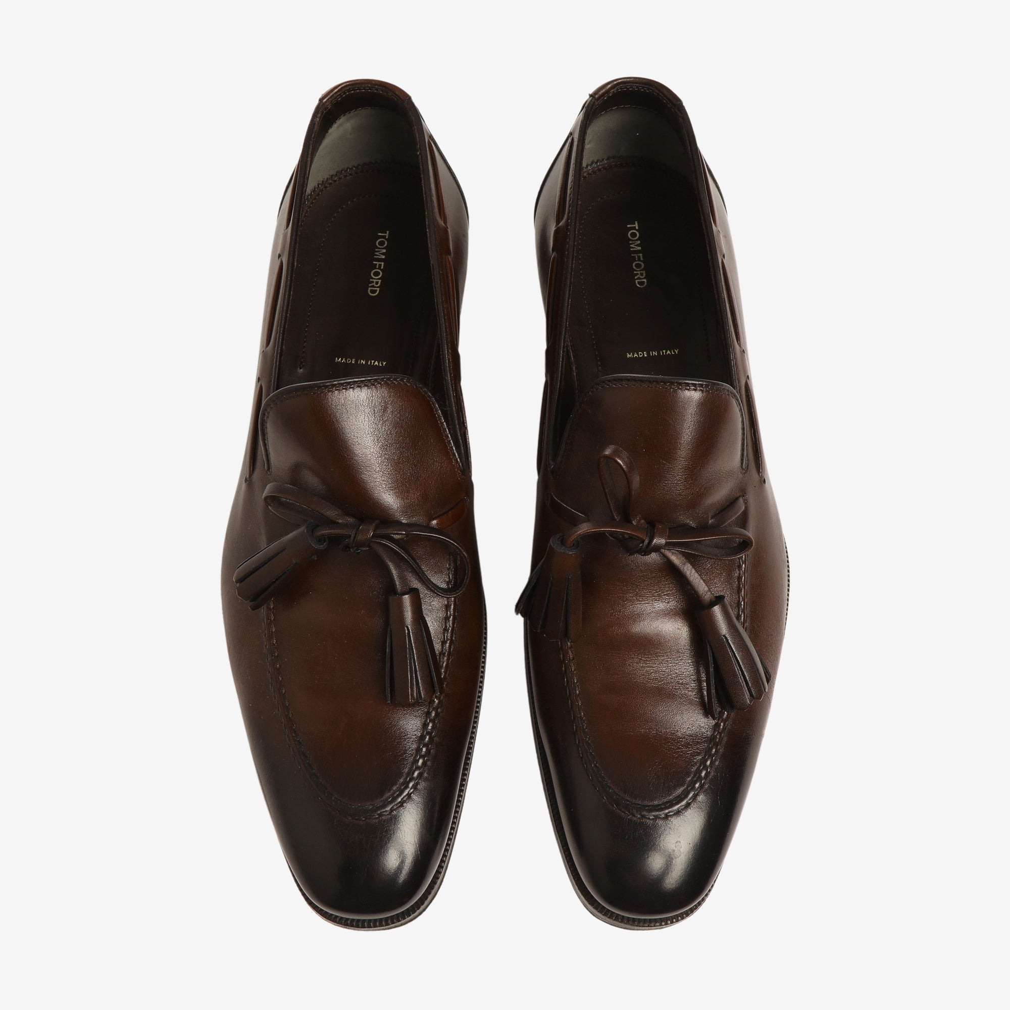 Two Tone Tassel Loafers + Trees