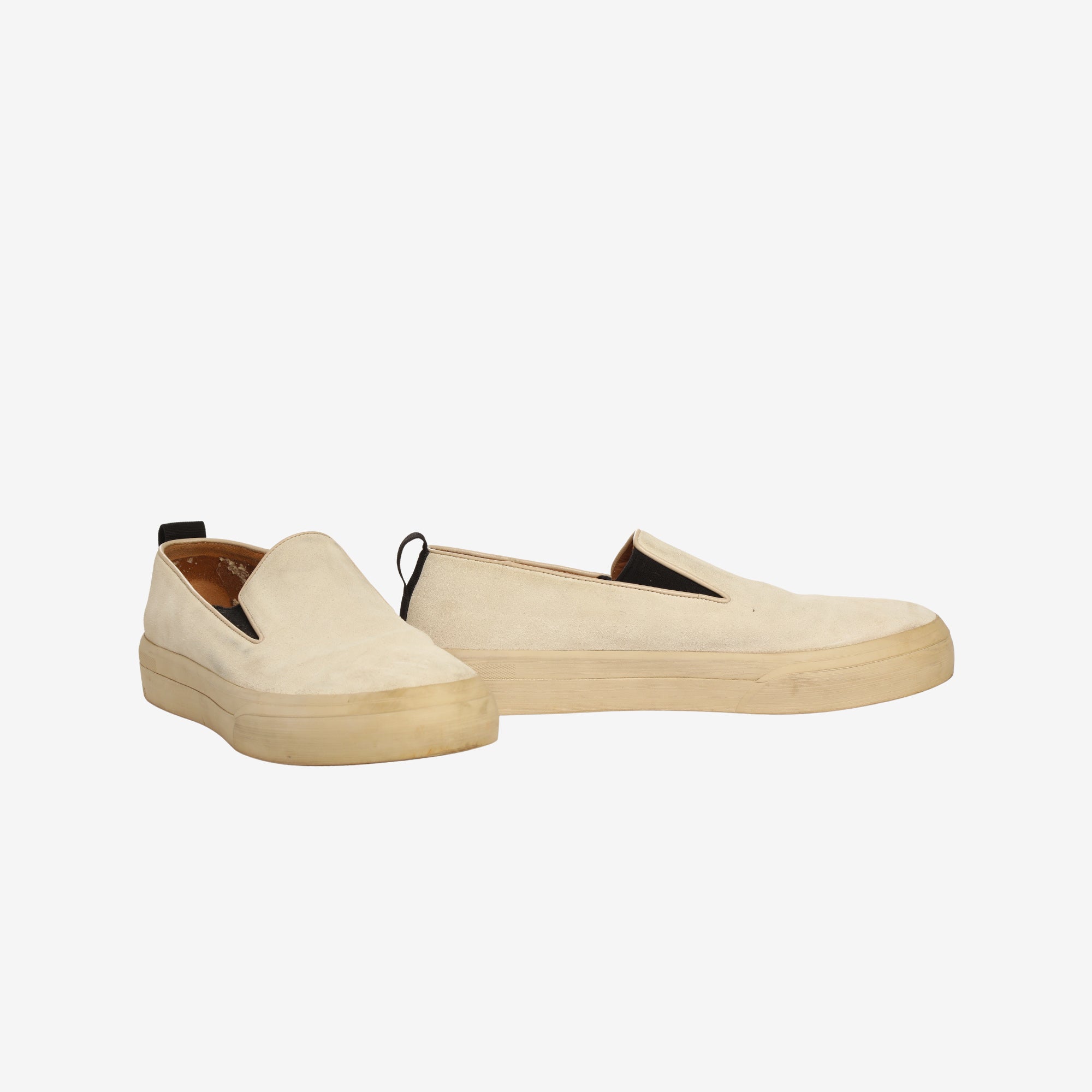 Suede Slip On Sneakers