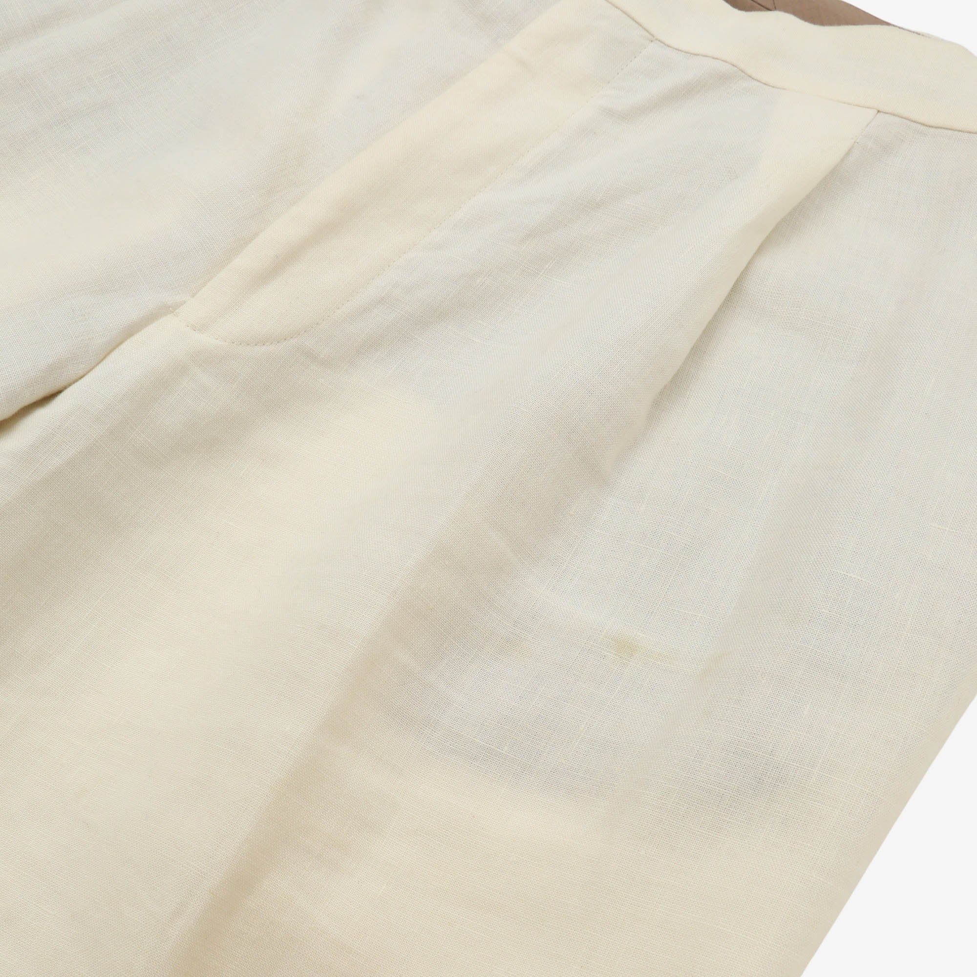 Roma Jetted Linen Suit