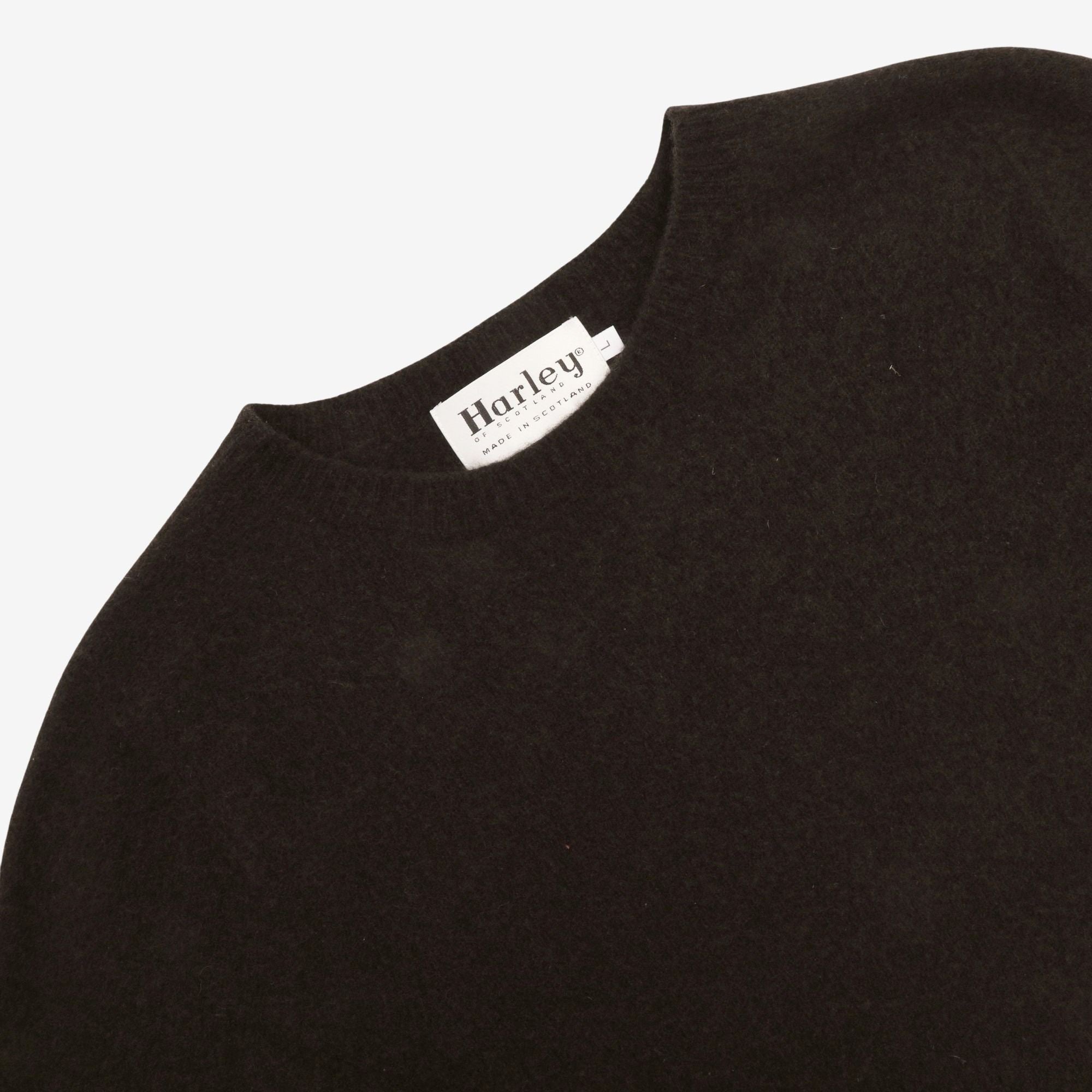 Seamless Wool Crewneck Sweater