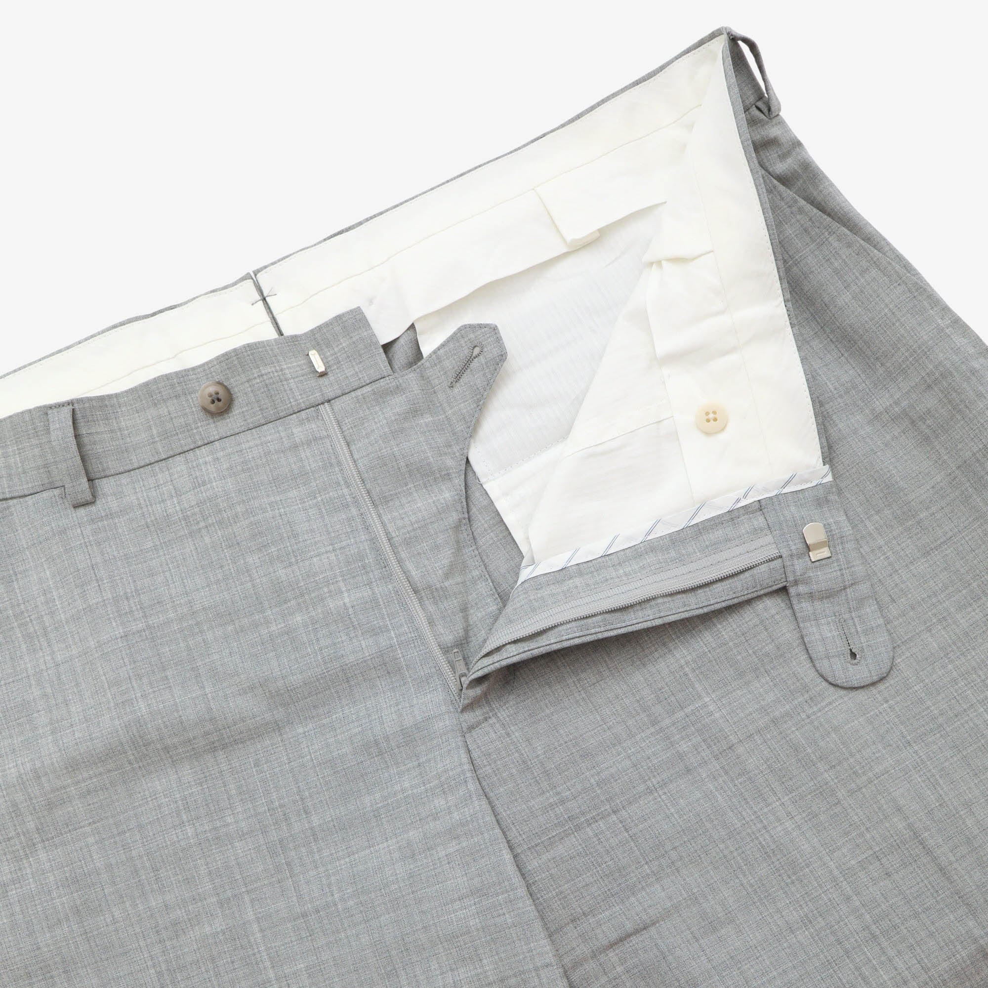 Wool Soho Turn up Trousers (40W X 31L)