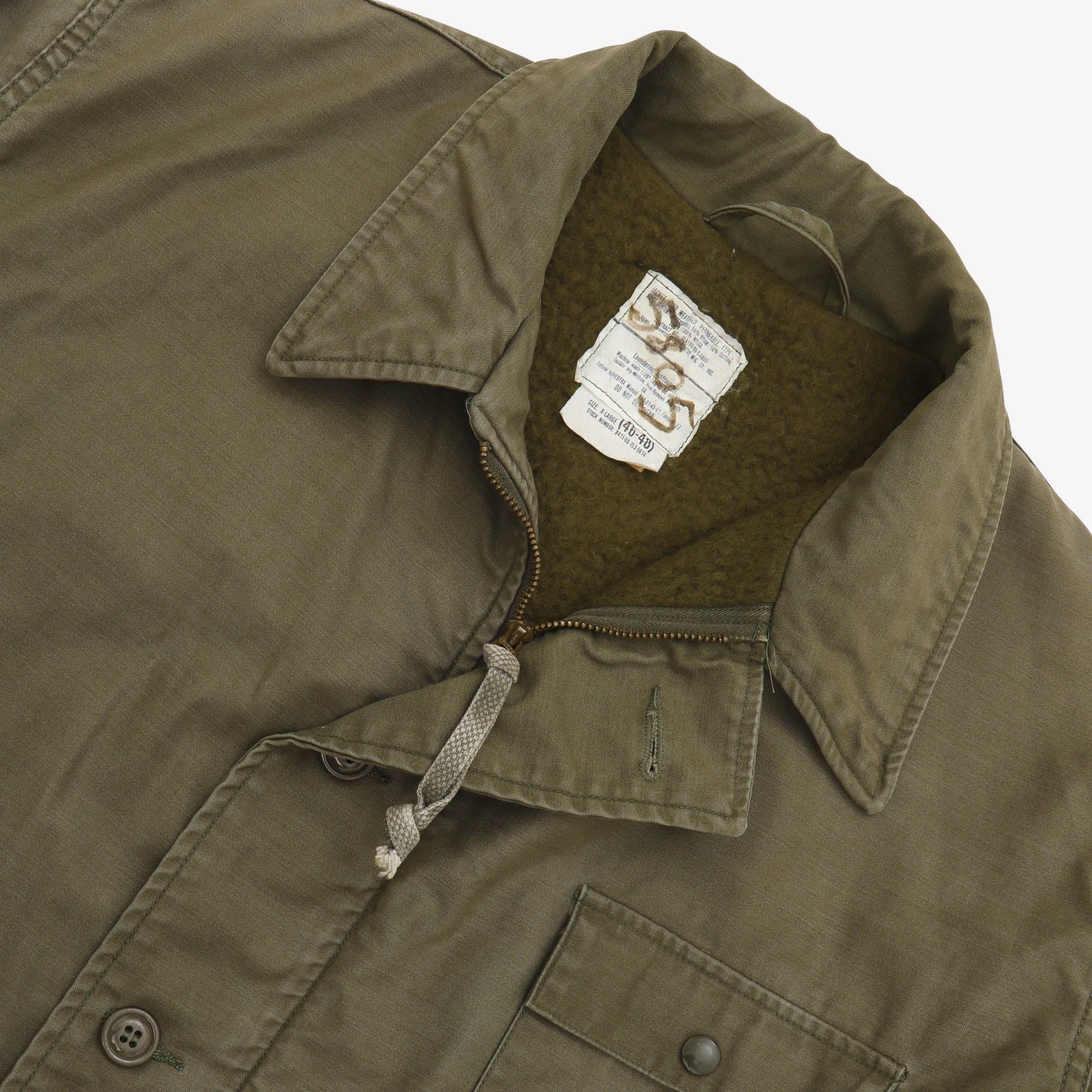 80s USN A-2 Deck Jacket