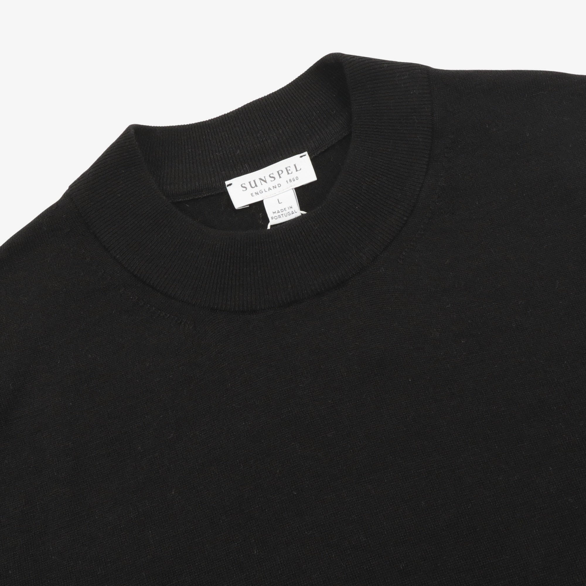 Merino Mock Neck Sweater