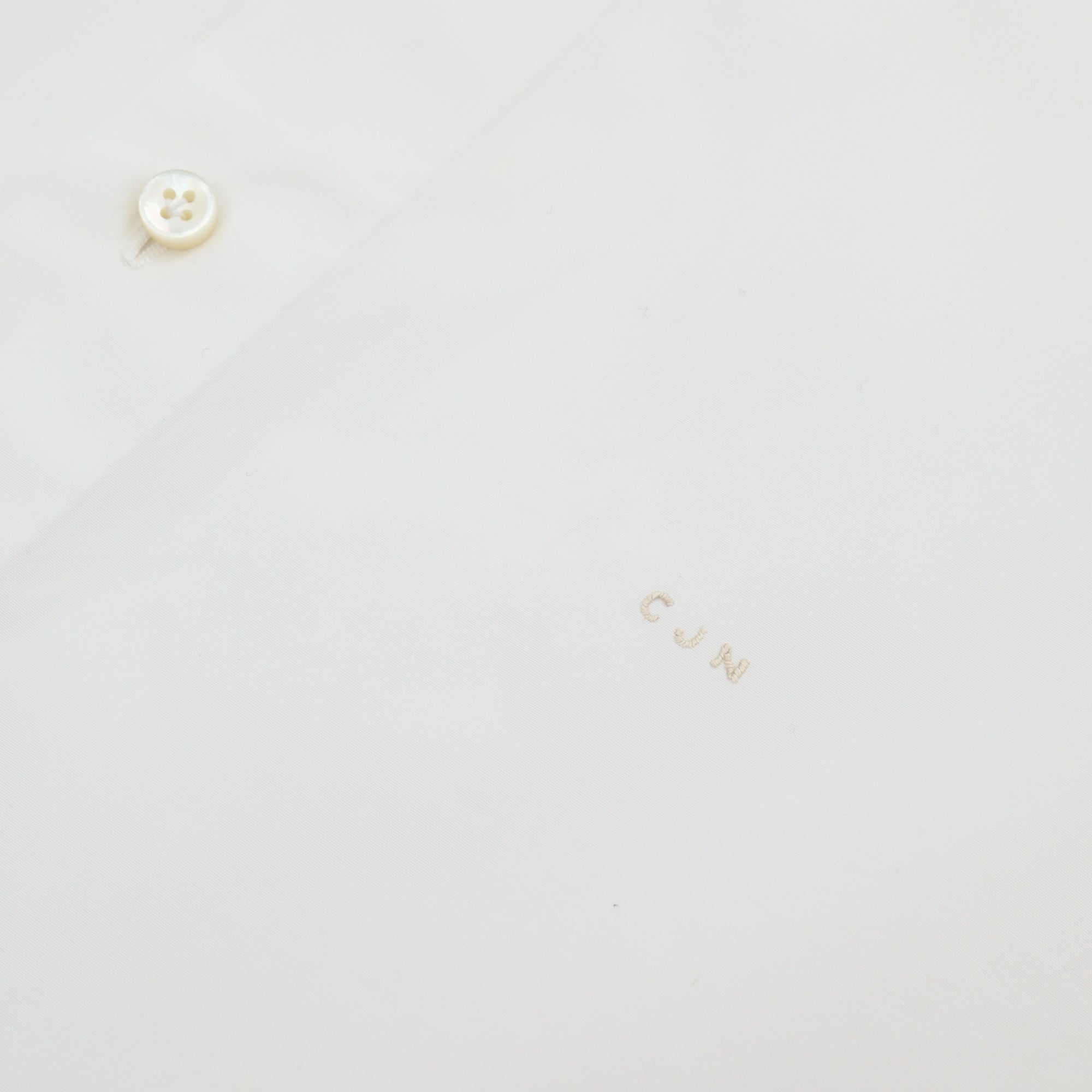 Bespoke Initials Spread Collar Shirt