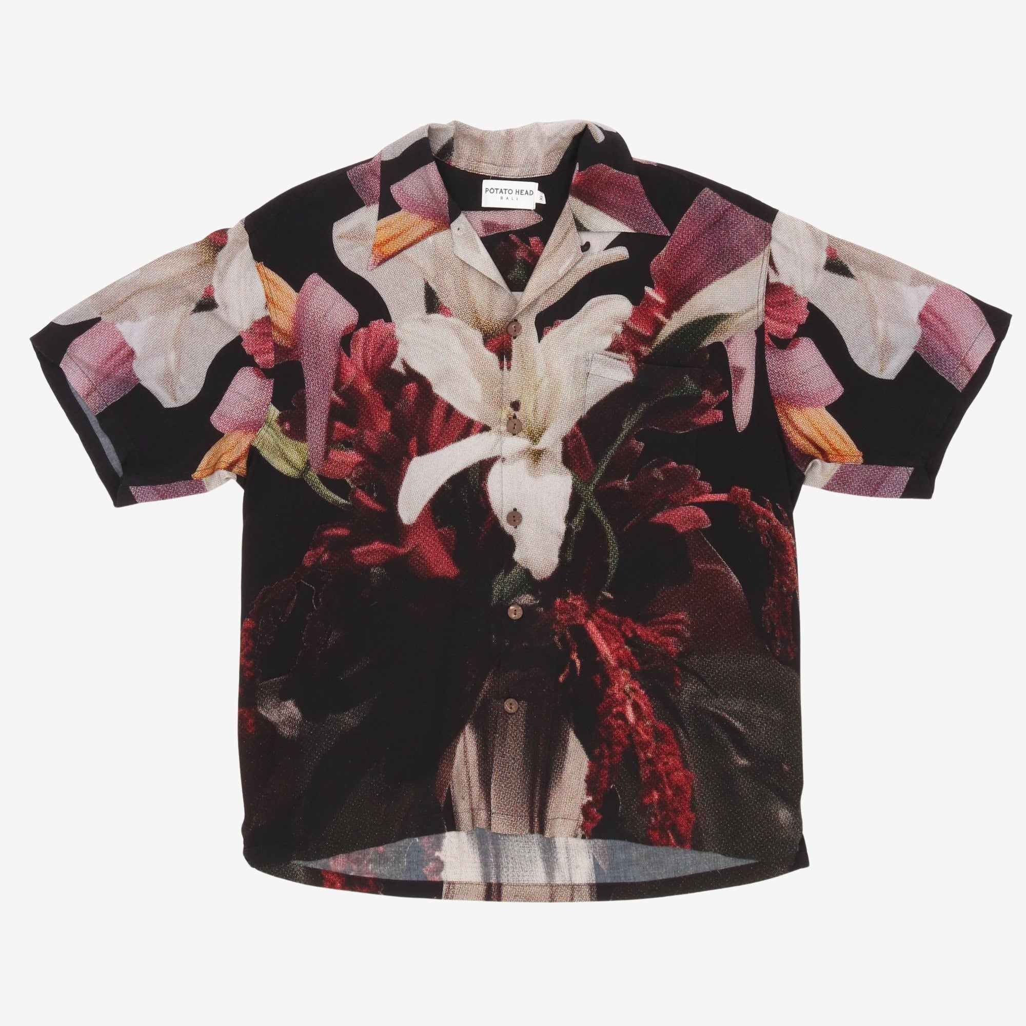 SS Botanical Print Shirt
