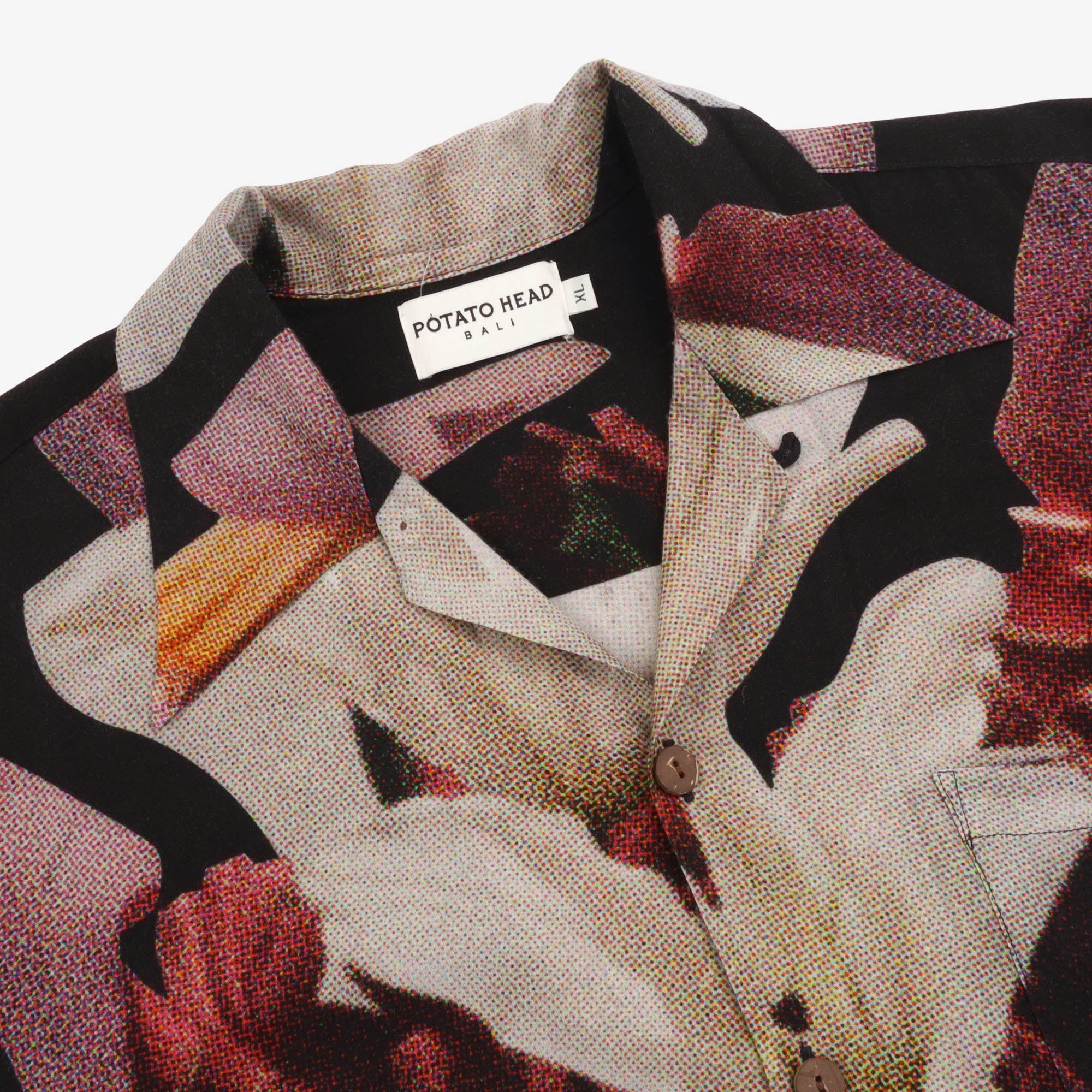 SS Botanical Print Shirt