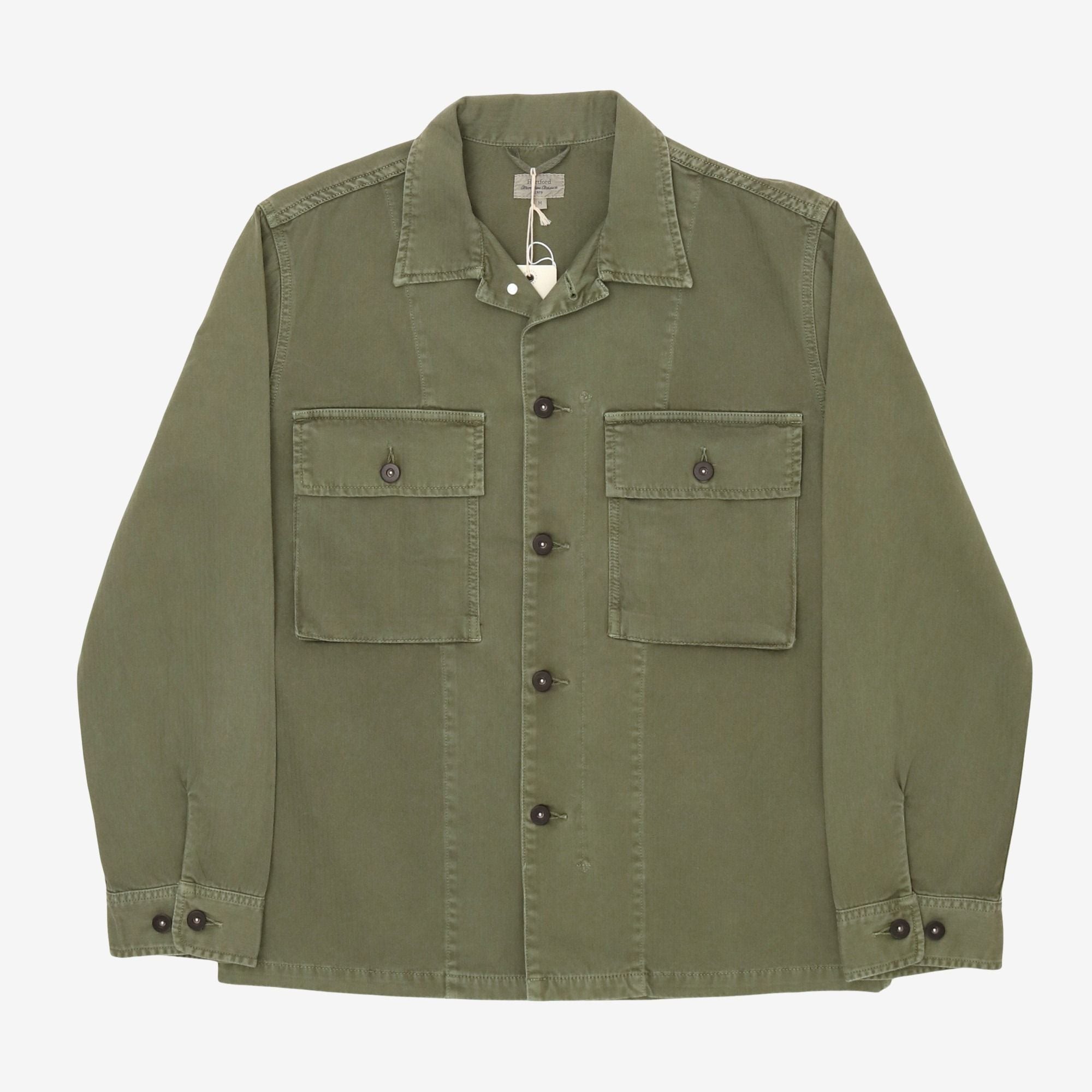 Dar Herringbone Overshirt